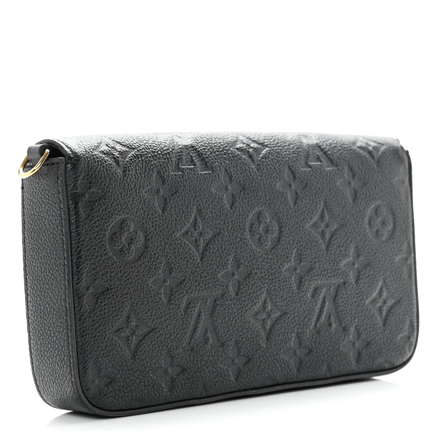 Empreinte Pochette Felicie Chain Wallet Black