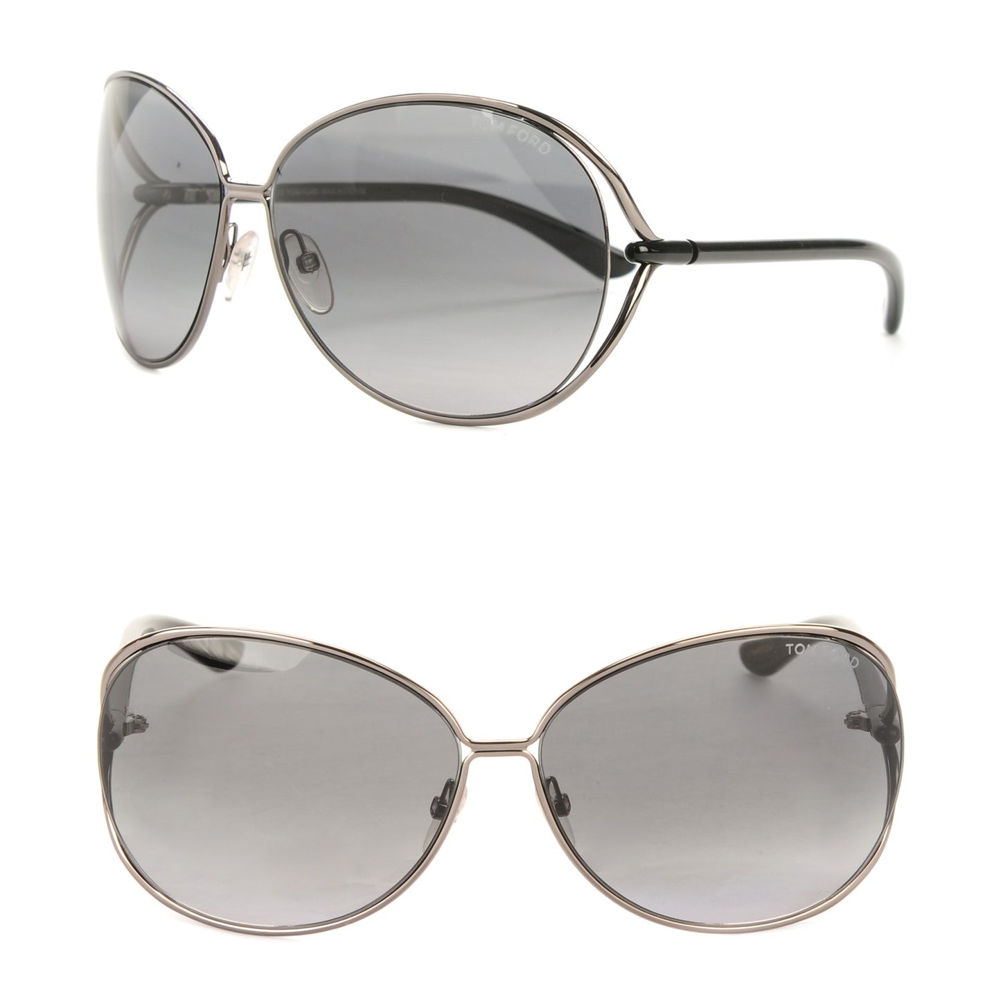 Clemence Sunglasses TF158 Gunmetal