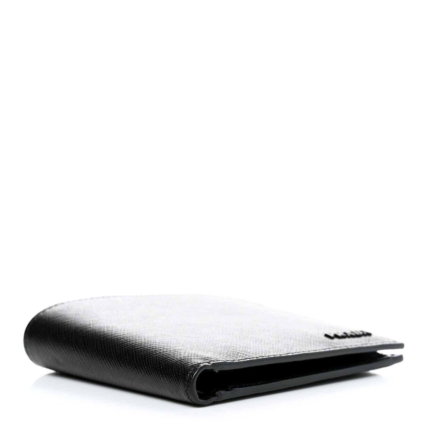 Saffiano Bi-Fold Wallet Black