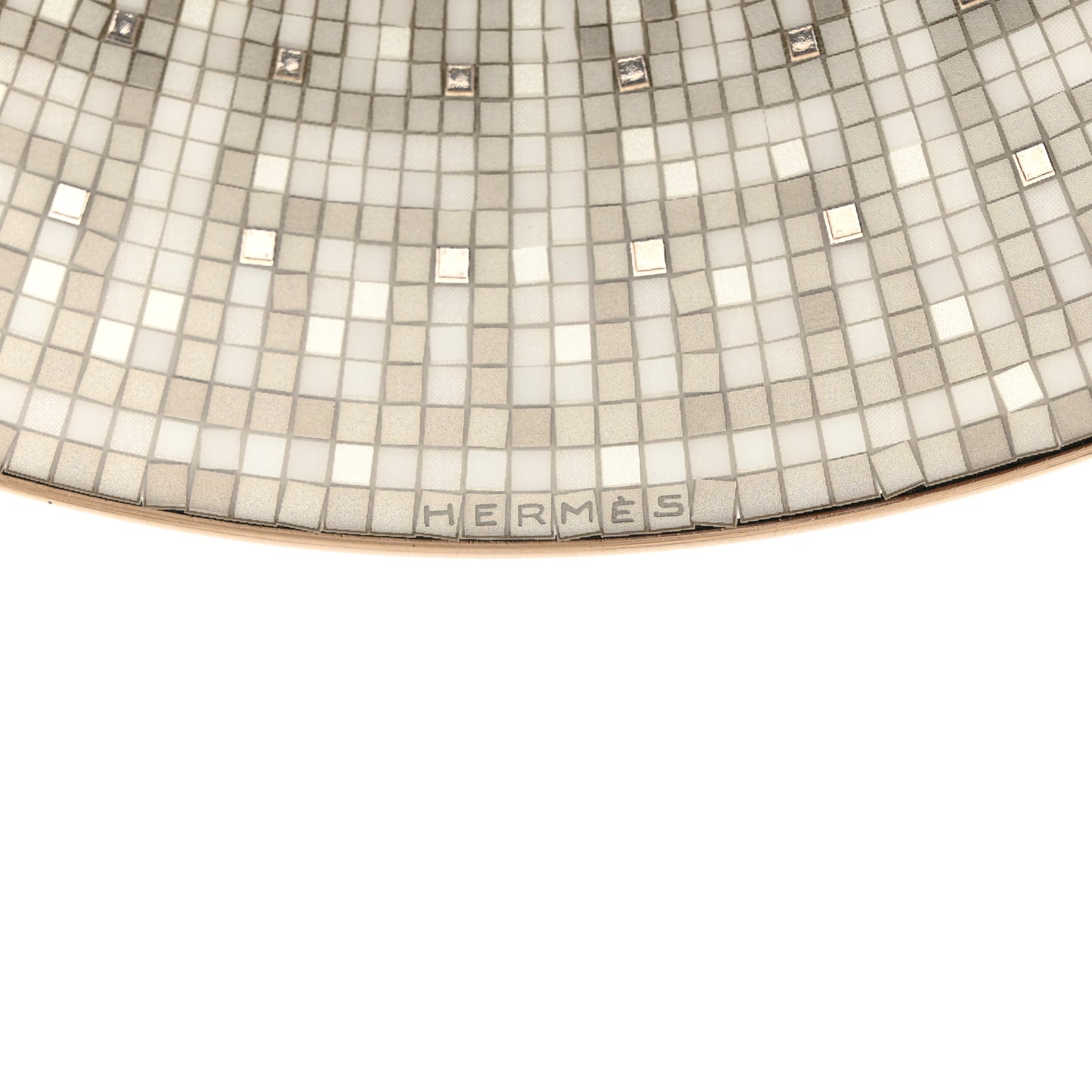 Porcelain Mosaique au 24 Platine Dessert Plate 8.3