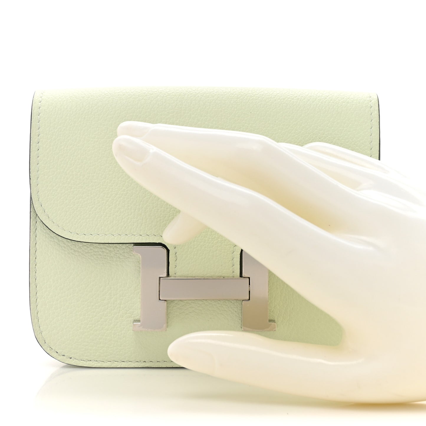 Evercolor Constance Slim Wallet Vert Fizz