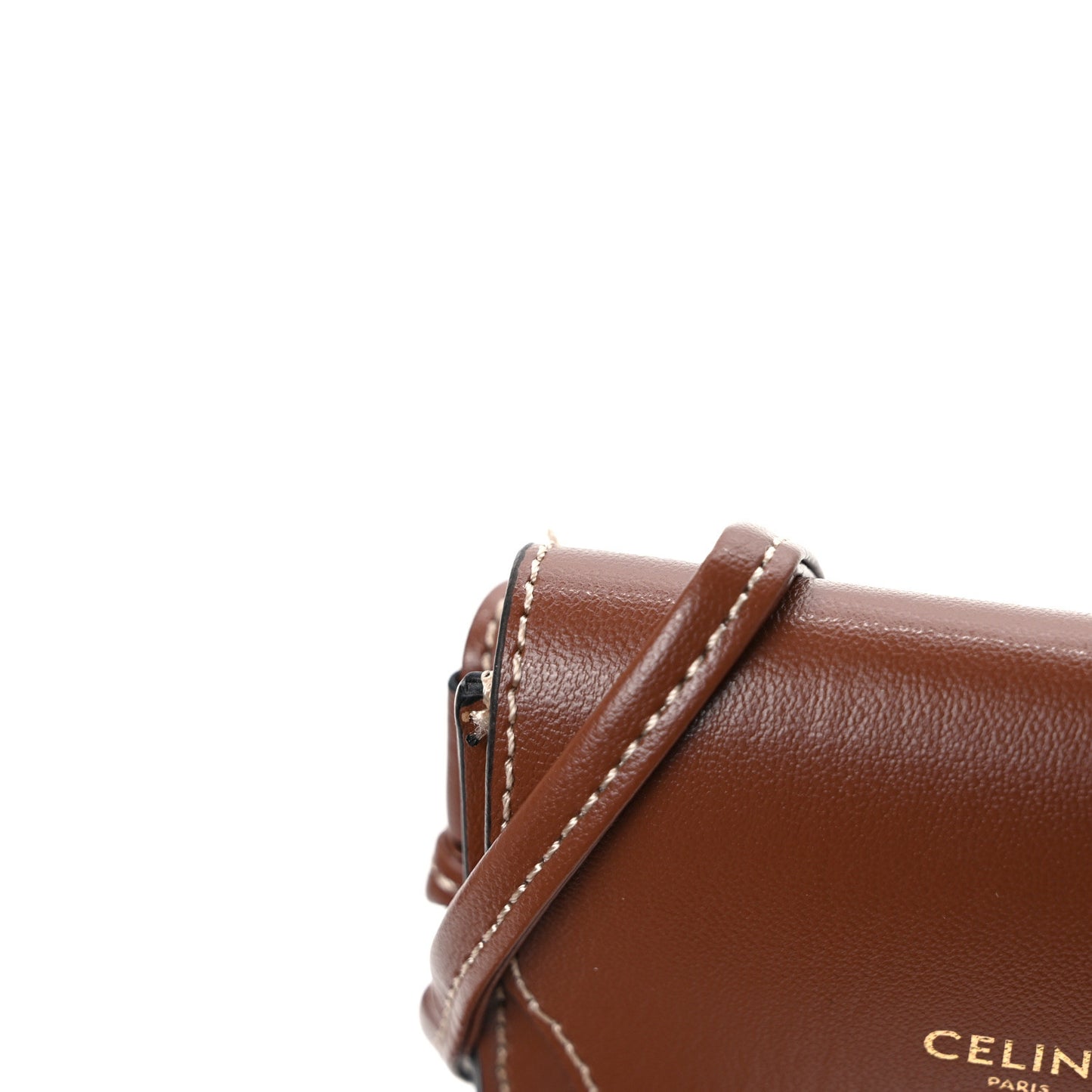 Smooth Calfskin Sunglasses Pouch Tan