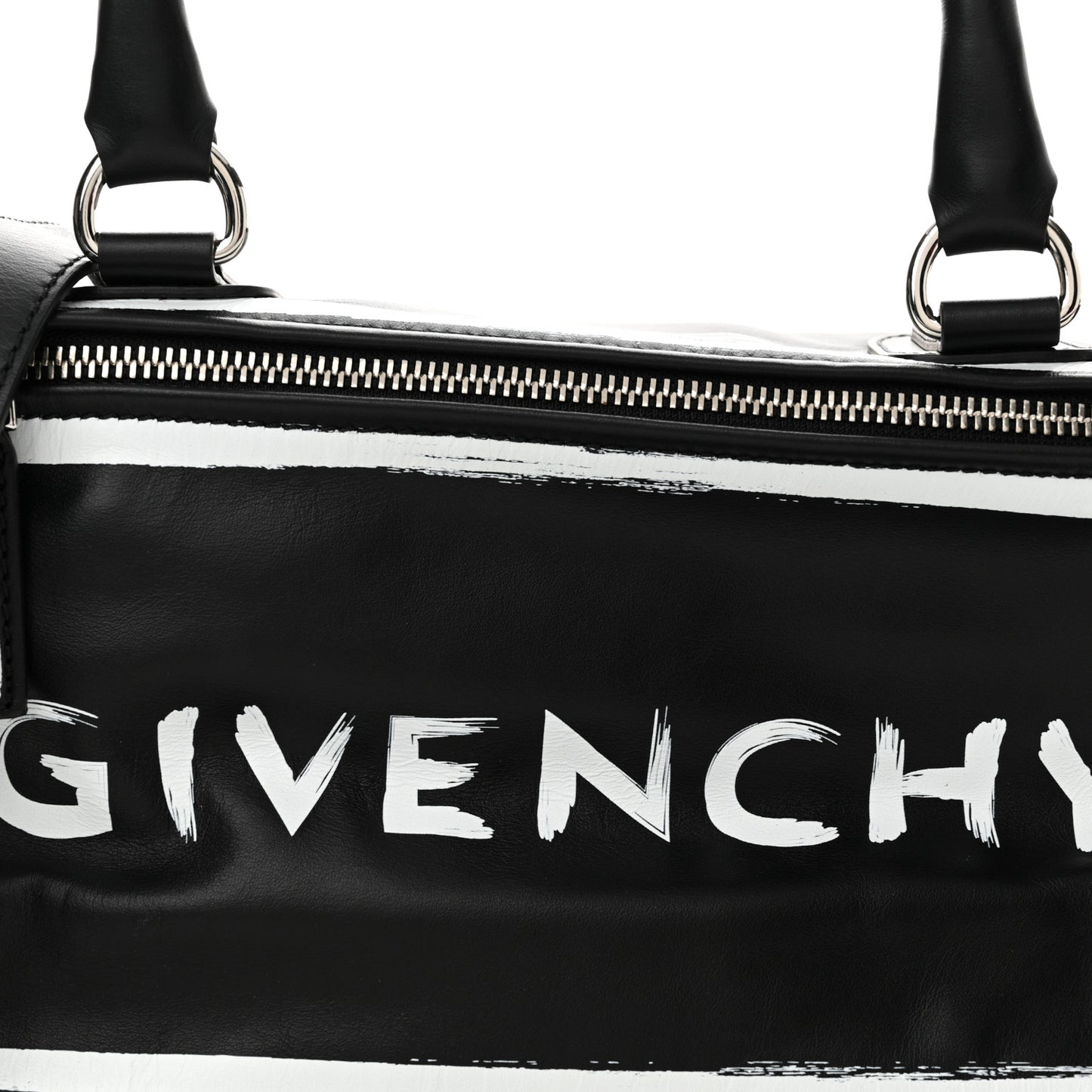 Calfskin Medium Logo Pandora Black