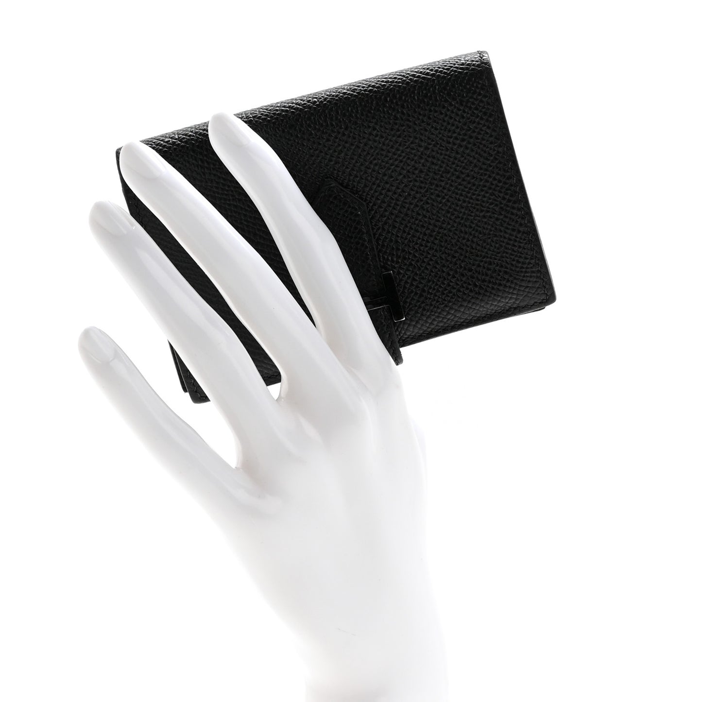 Epsom Monochrome Bearn Card Holder Wallet Black