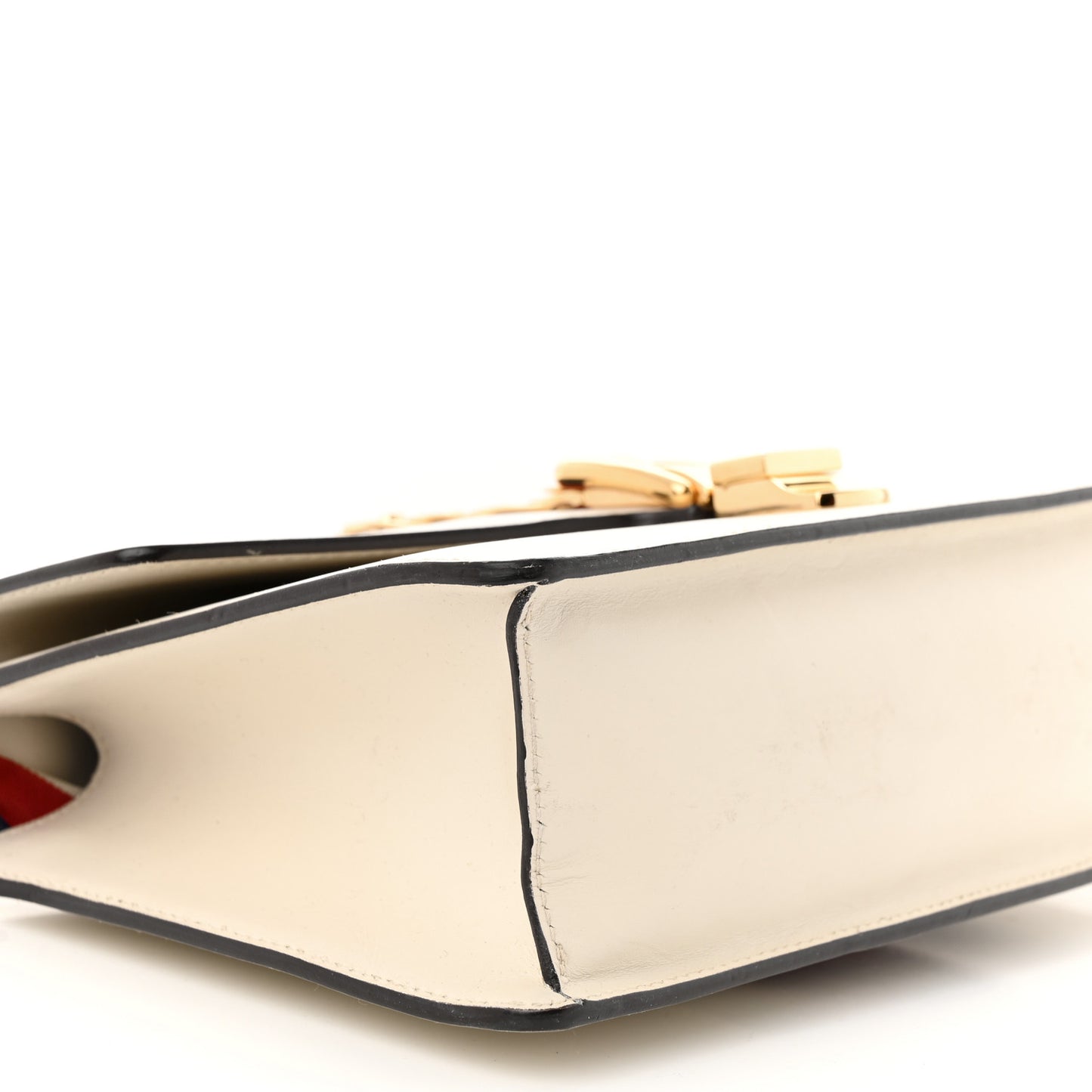 Calfskin Small Sylvie Shoulder Bag Off White