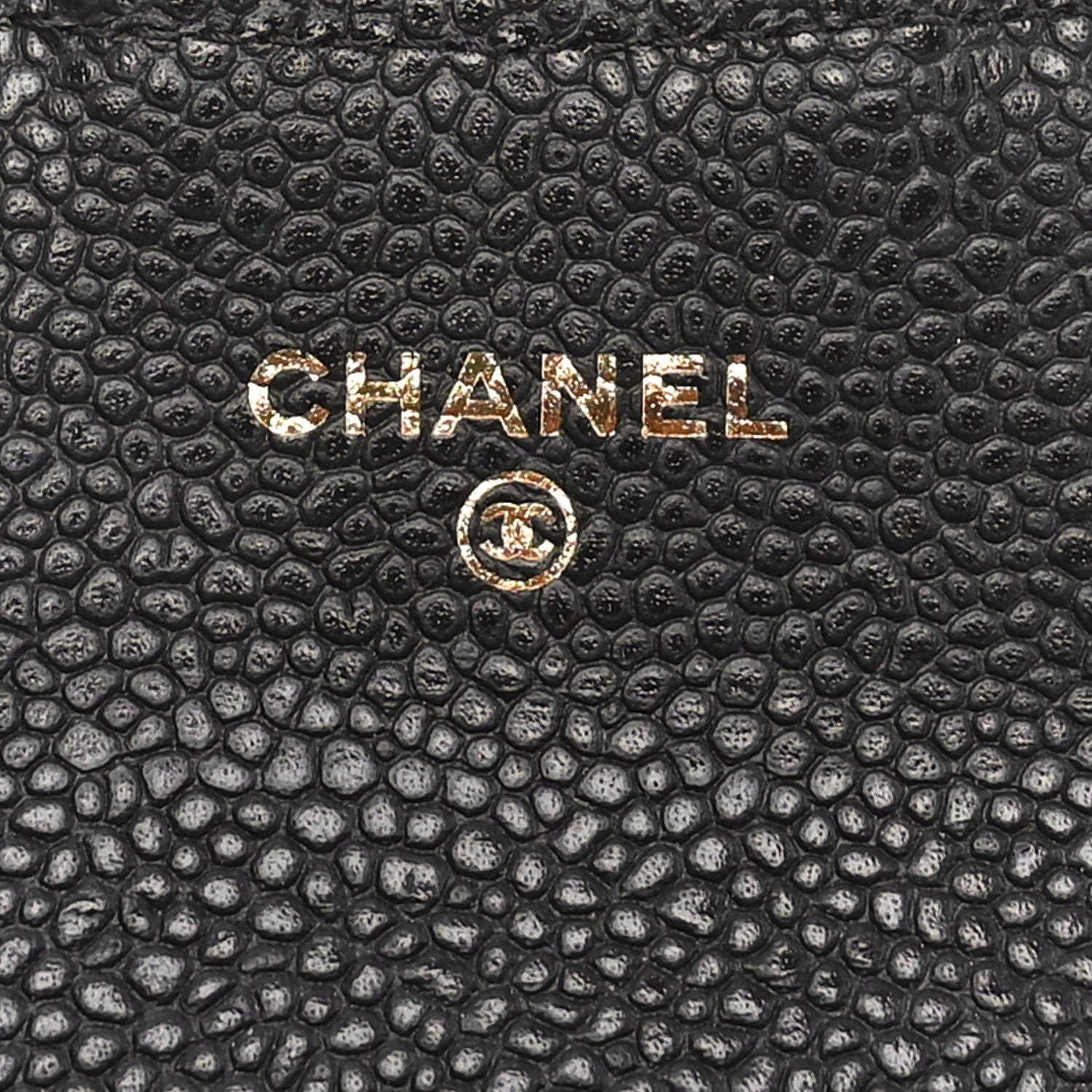 Chanel Caviar Quilted Flap Card Holder Wallet Black 6 of 12