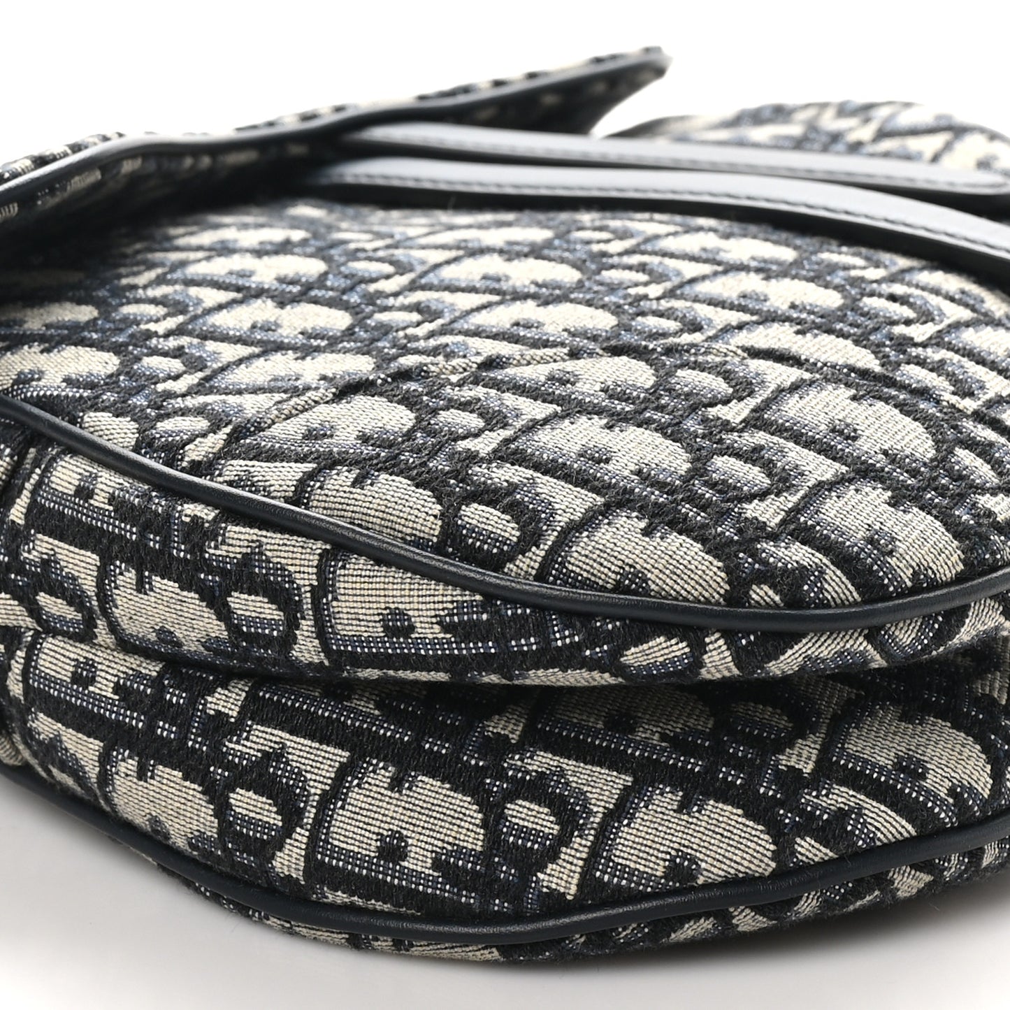 Oblique Saddle Bag Blue