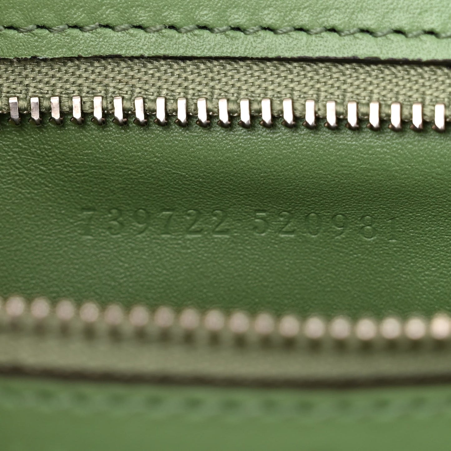 Calfskin Petite GG Mini Shoulder Bag Light Green