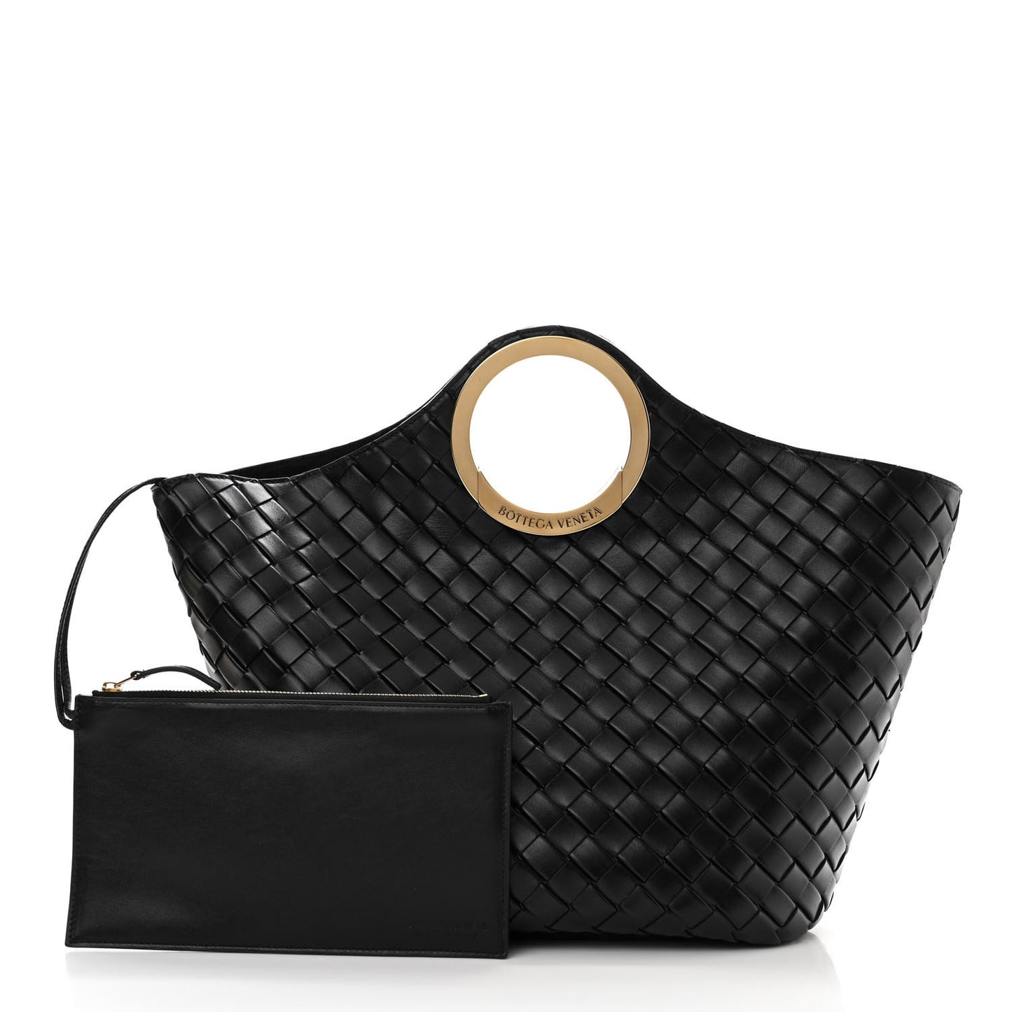 Calfskin Intrecciato Picnic Black