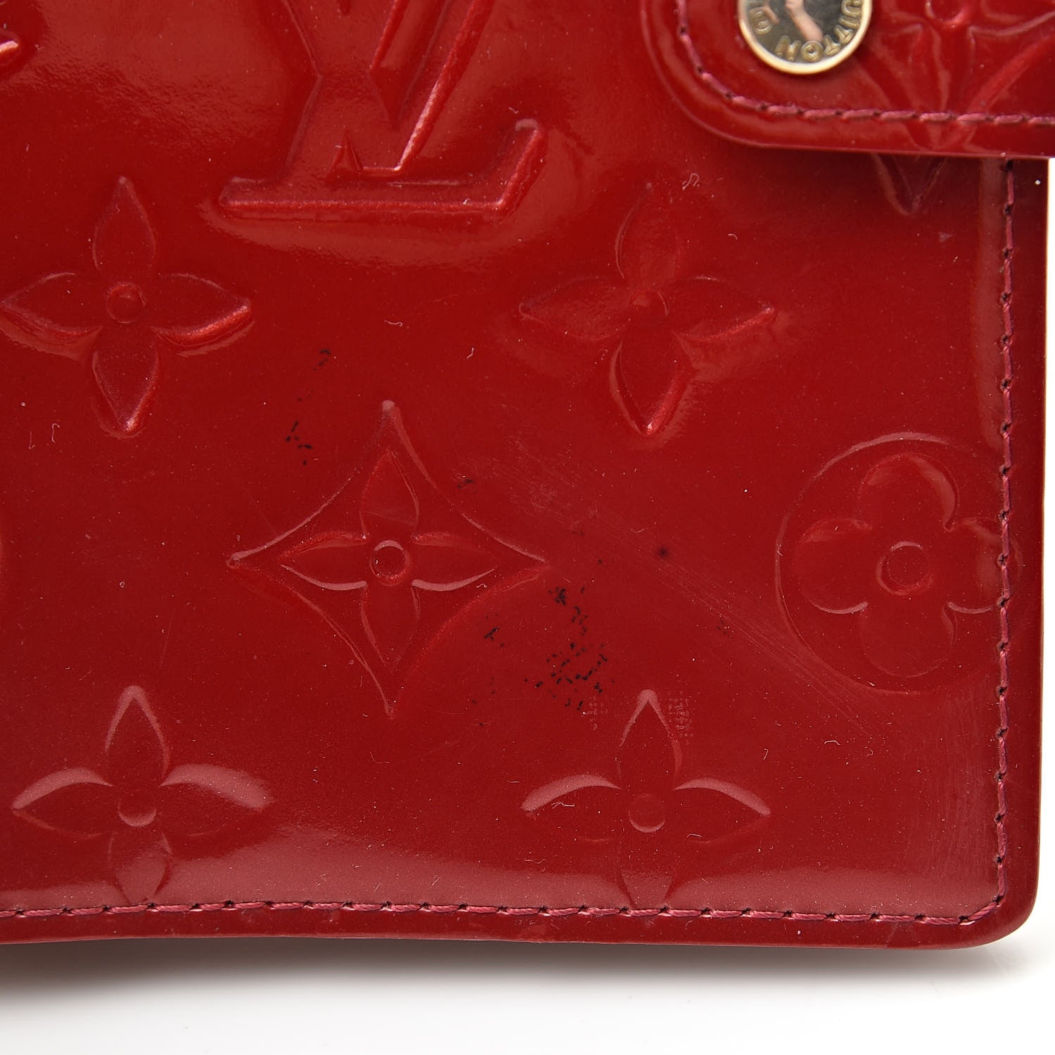Louis Vuitton Vernis Small Ring Agenda Cover Pomme D'Amour 10 of 10