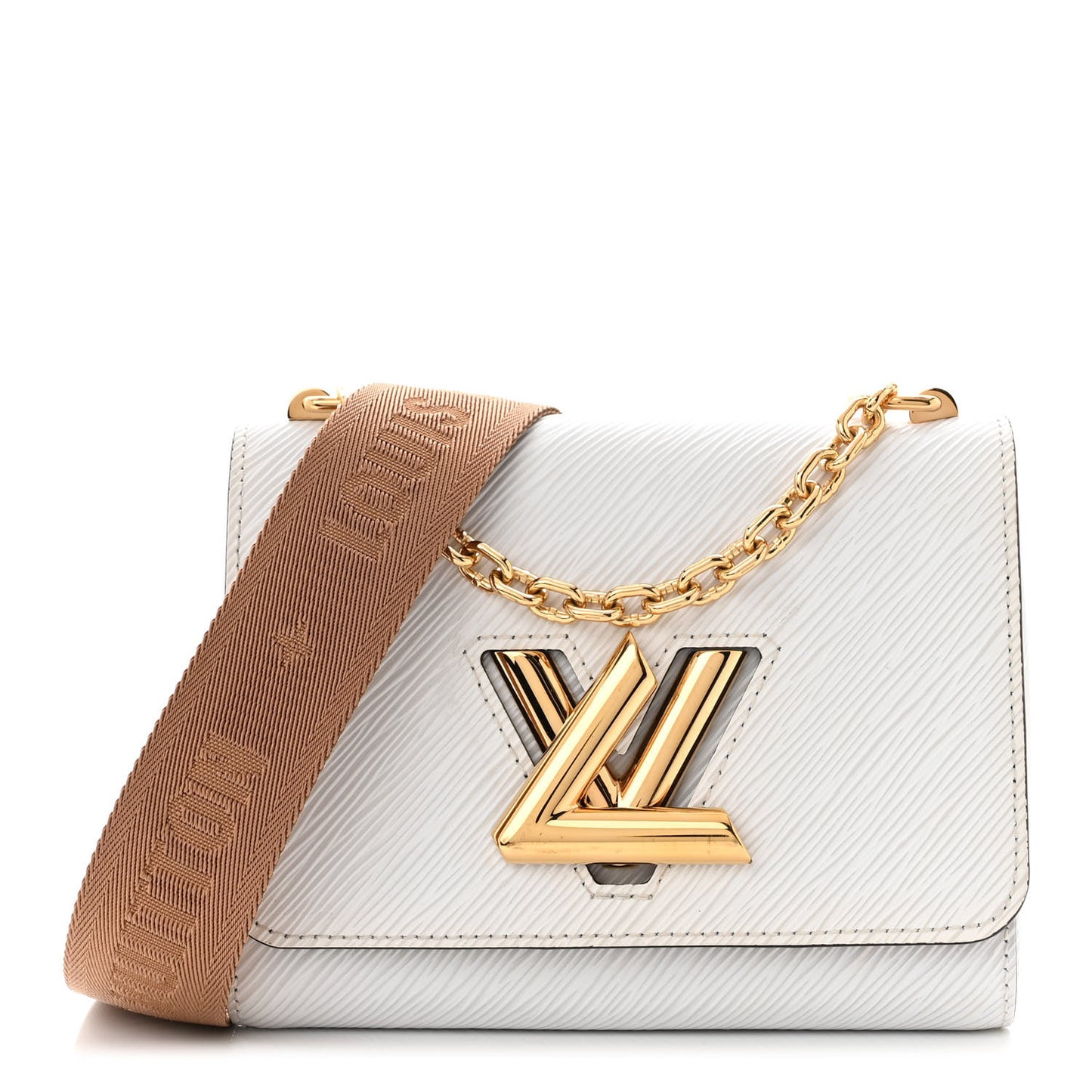 Epi Twist Shoulder Bag PM White
