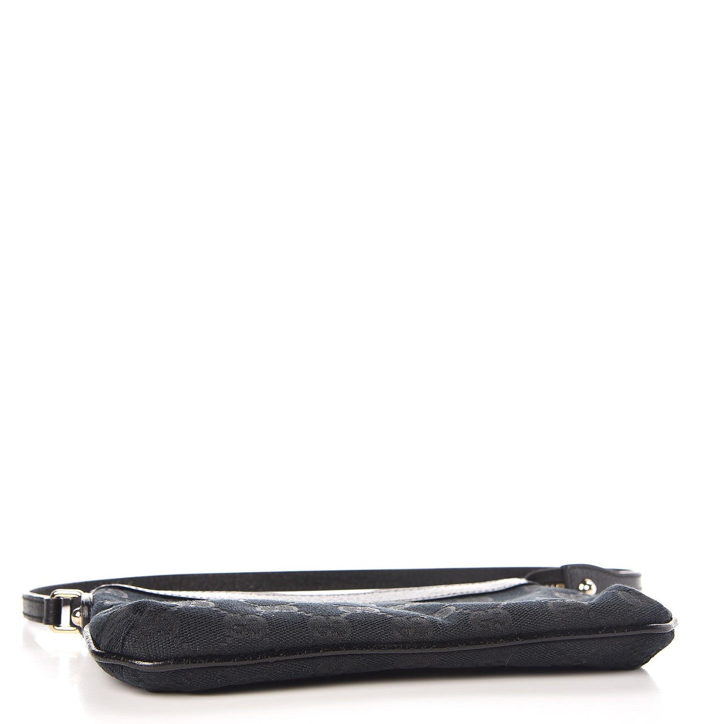 Monogram Bumble Bee Charm Pochette Black