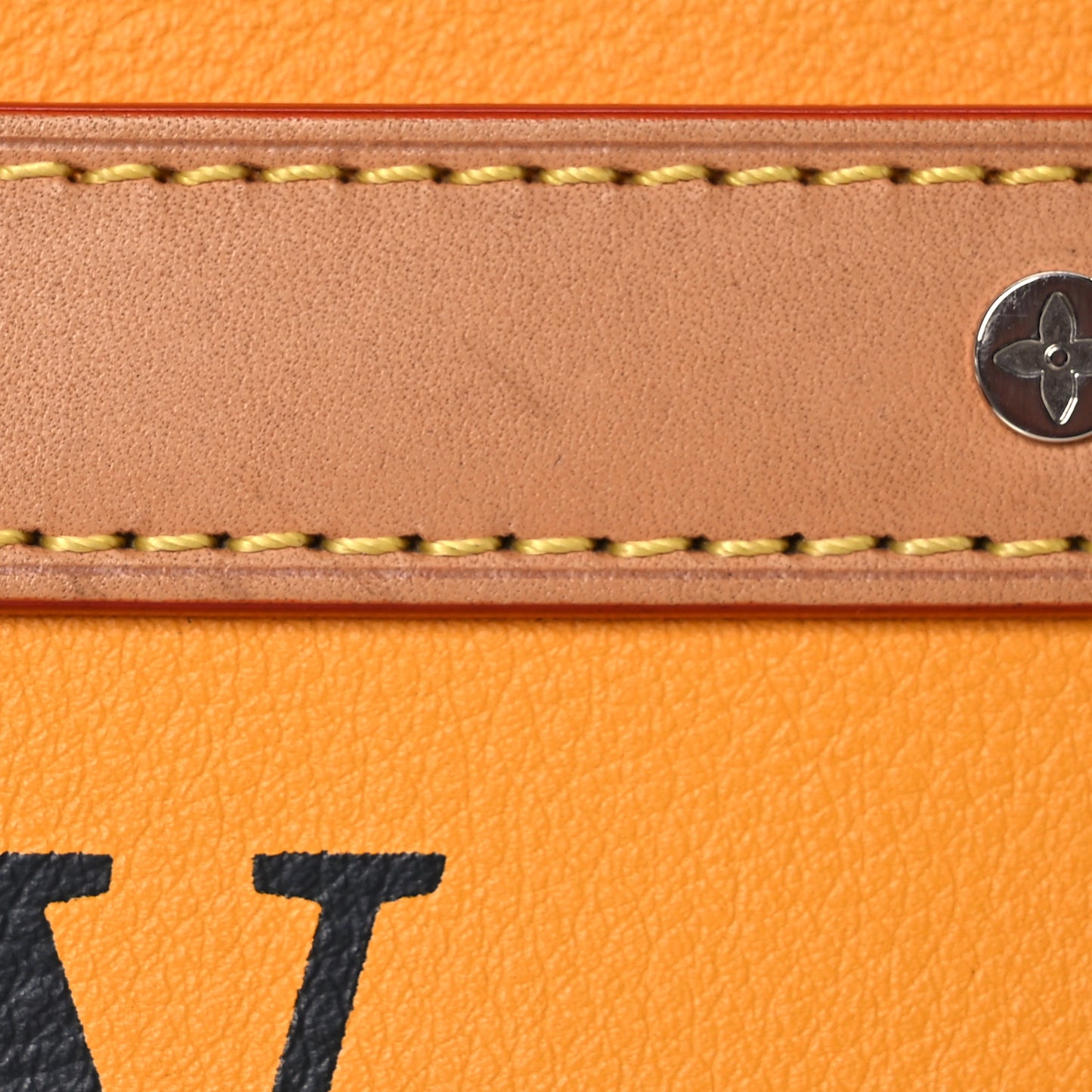 Calfskin Soft Trunk Saffron