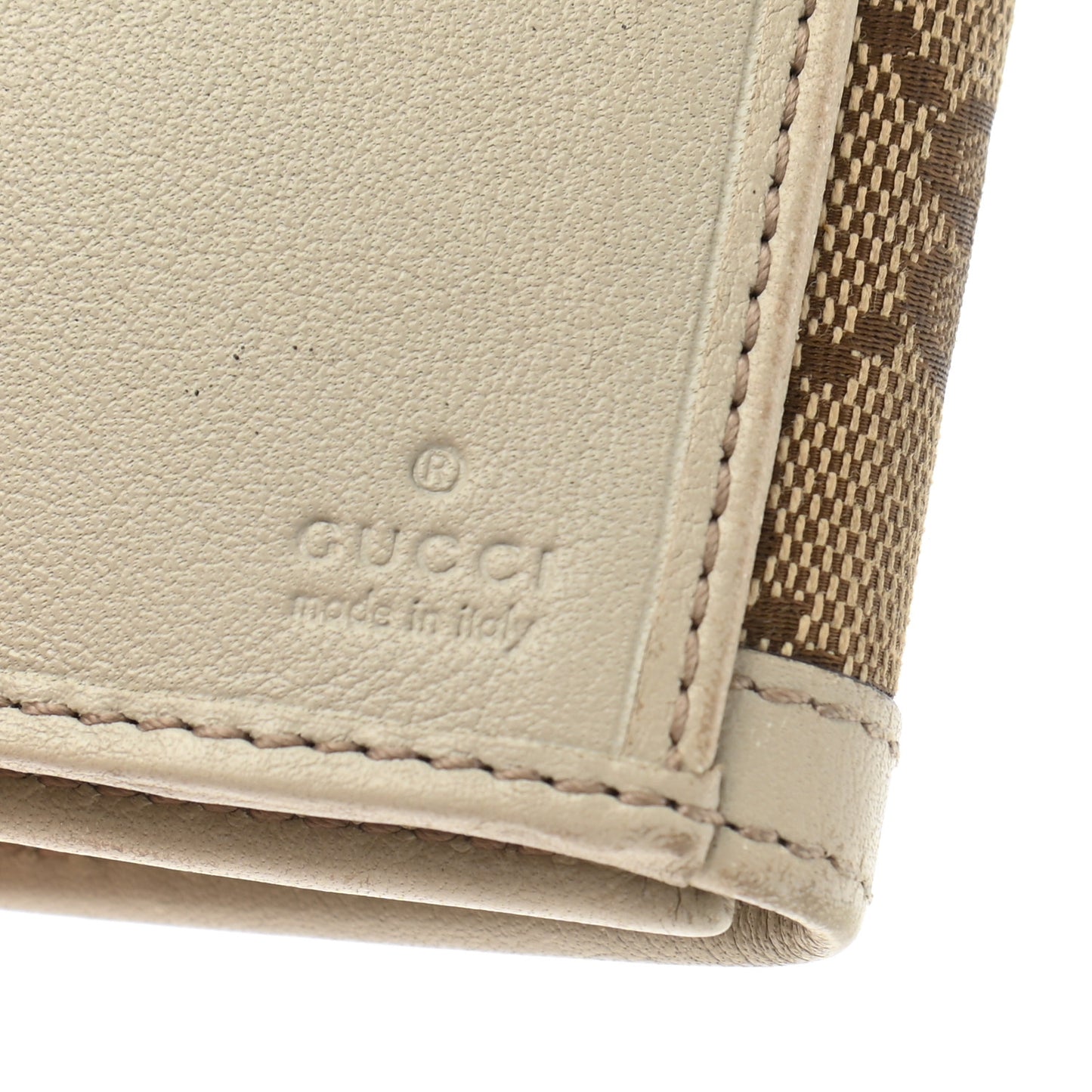 Monogram Margaux Calfskin Sukey Continental Organizer Wallet Beige Ebony Mystic White