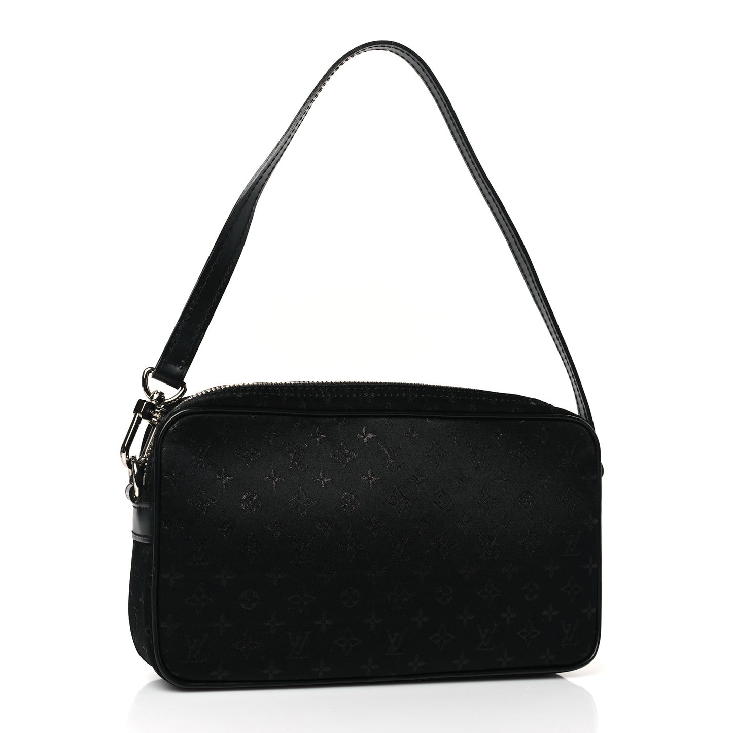 Satin Mini Monogram Conte De Fees Pochette Black