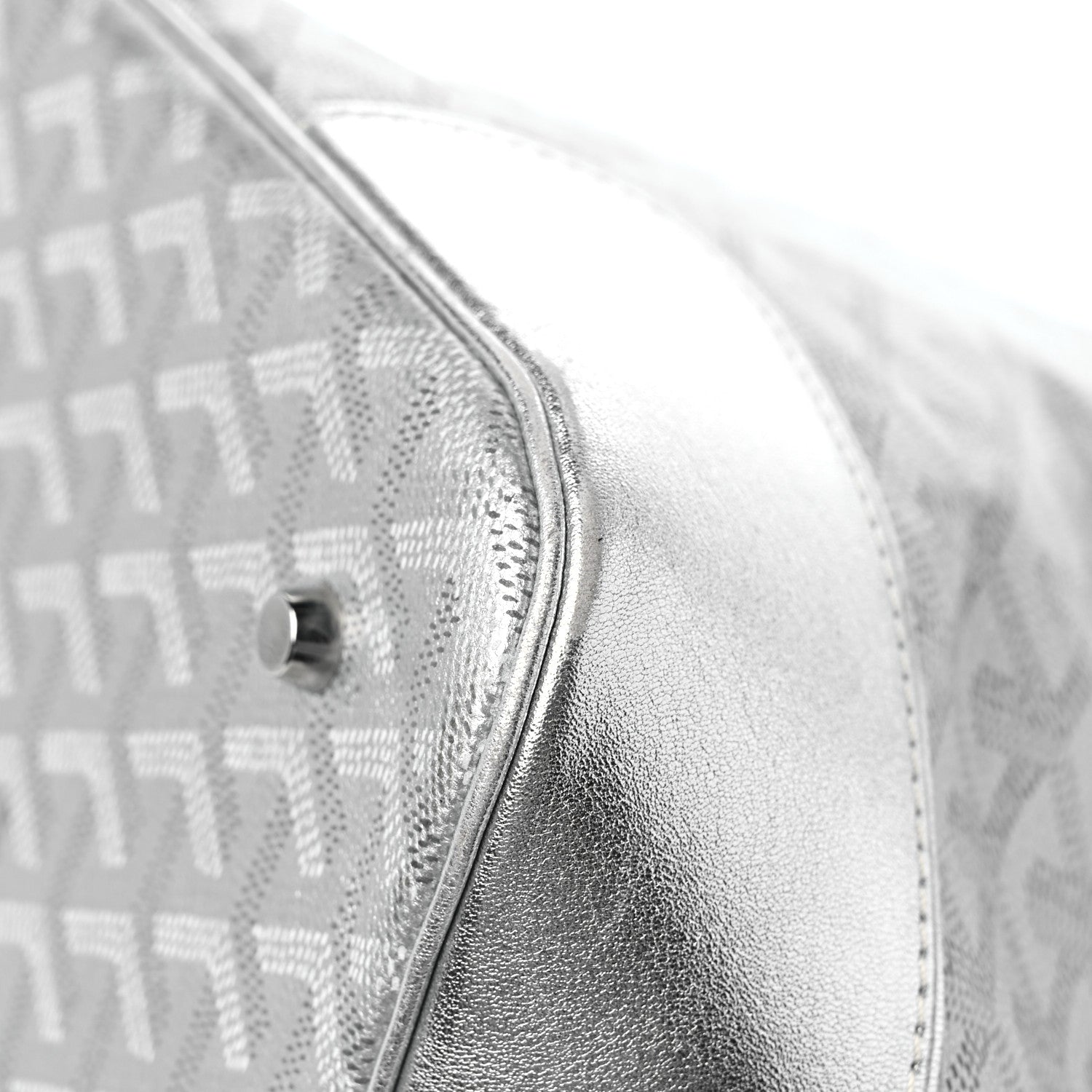 Goyard Goyardine Beluga MM Silver 10 of 14