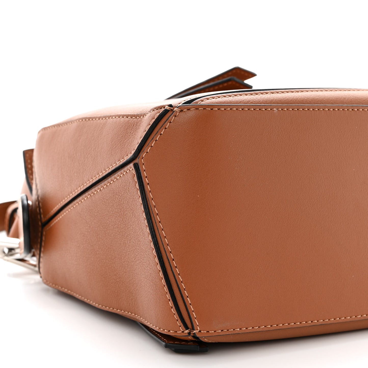 Calfskin Small Puzzle Bag Tan