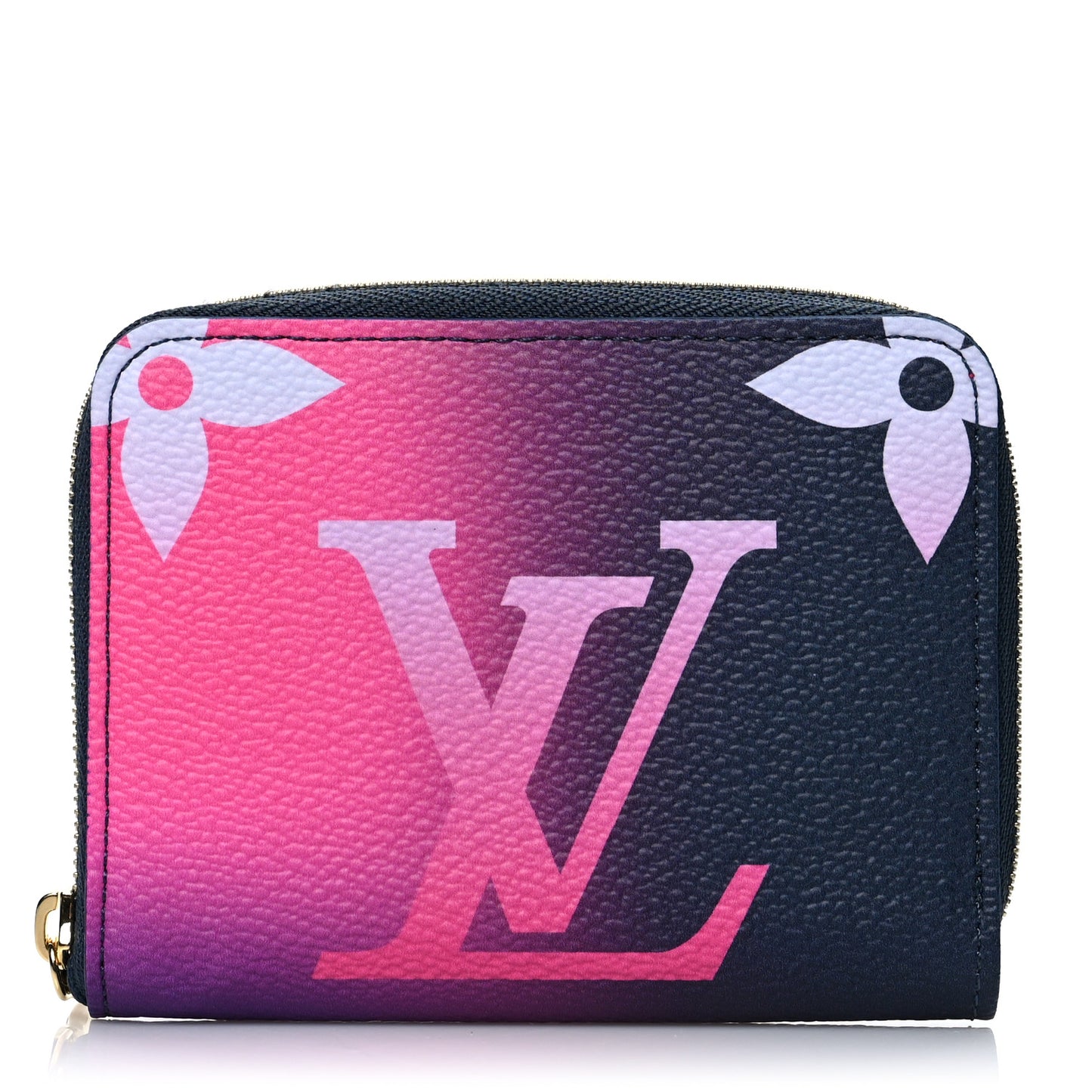 Monogram Giant Spring In The City Zippy Coin Purse Midnight Fuchsia