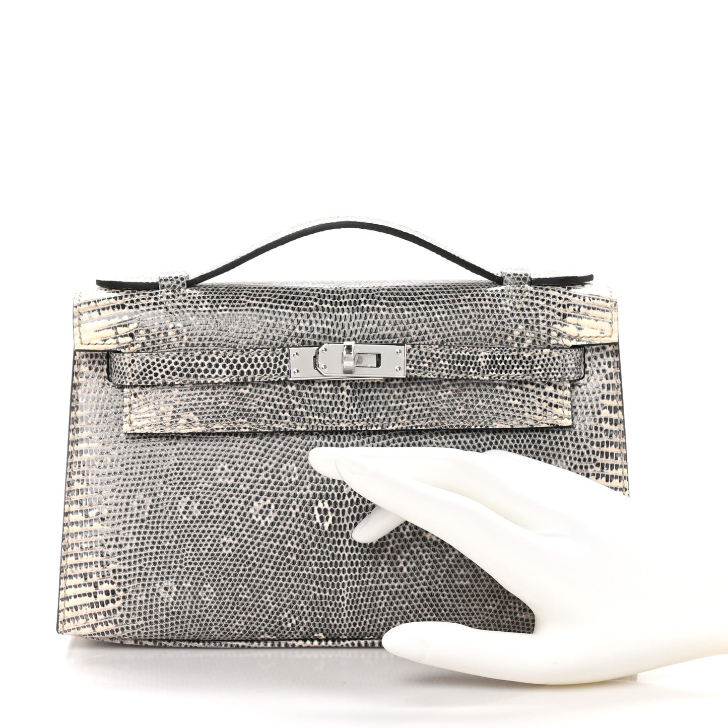 Lizard Kelly Pochette Clutch Ombre