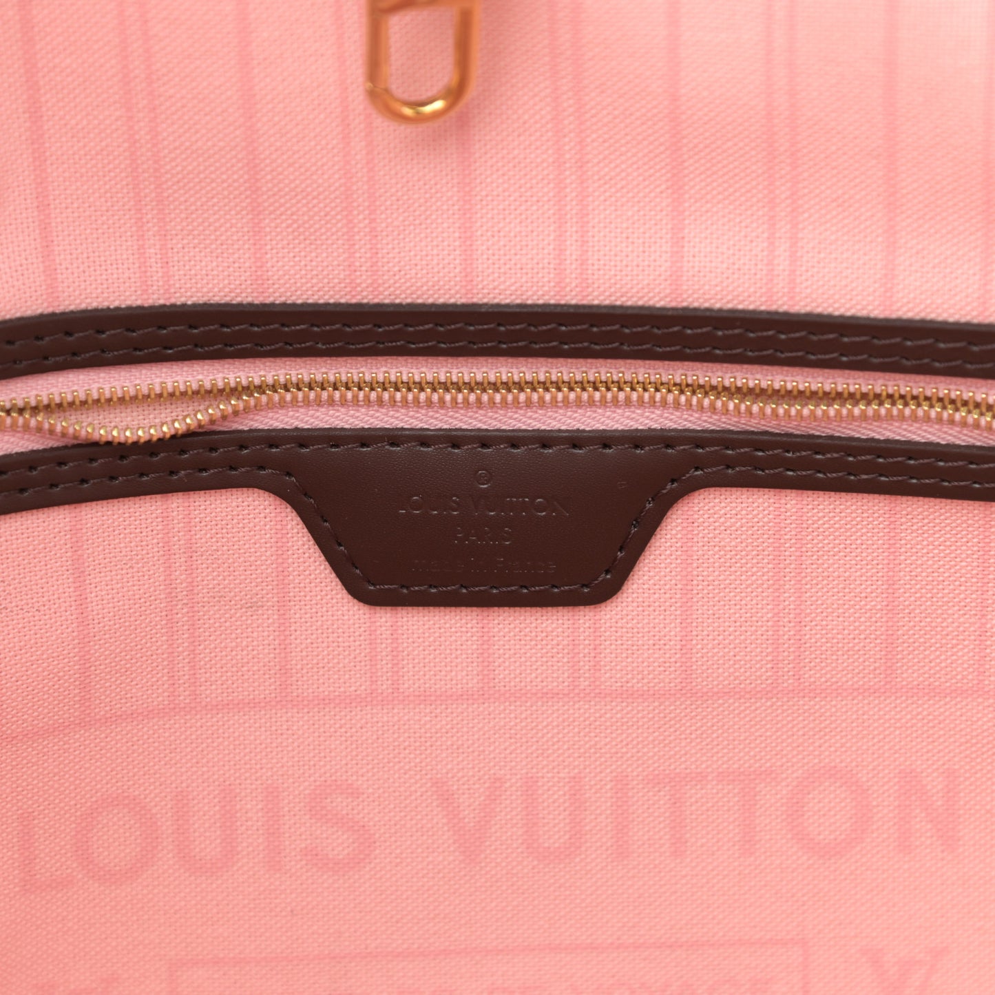 Damier Ebene Neo Neverfull MM Rose Ballerine