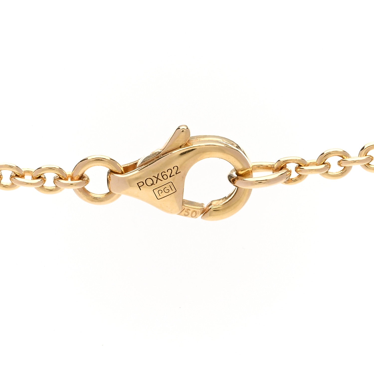 Cartier 18K Yellow Gold Interlocking LOVE Necklace 5 of 5
