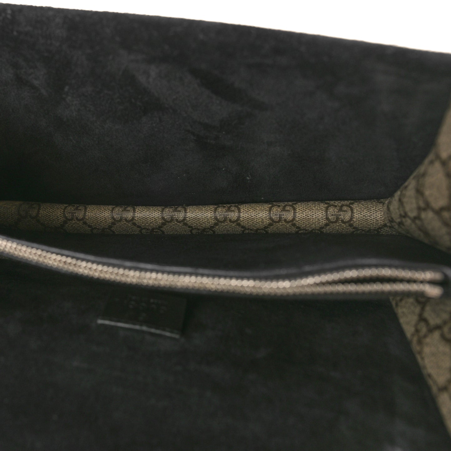 GG Supreme Monogram Small Dionysus Shoulder Bag Black