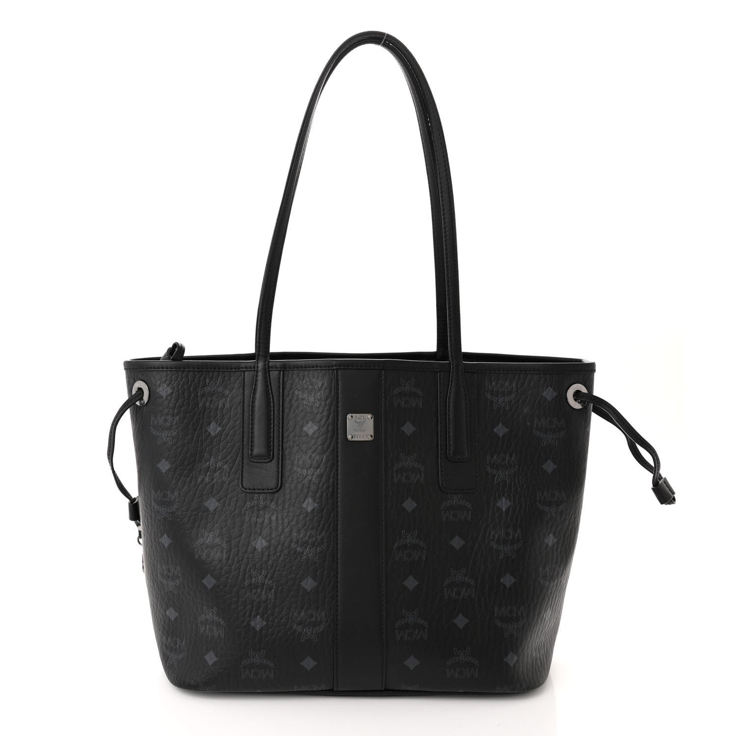 Visetos Small Liz Reversible Shopper Tote Black