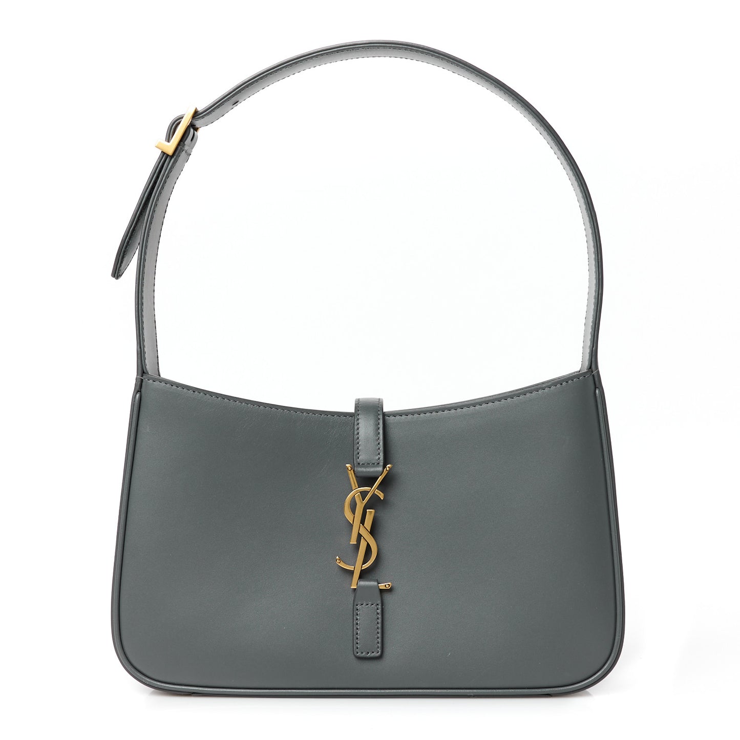 Smooth Calfskin Le 5 A 7 Hobo Storm
