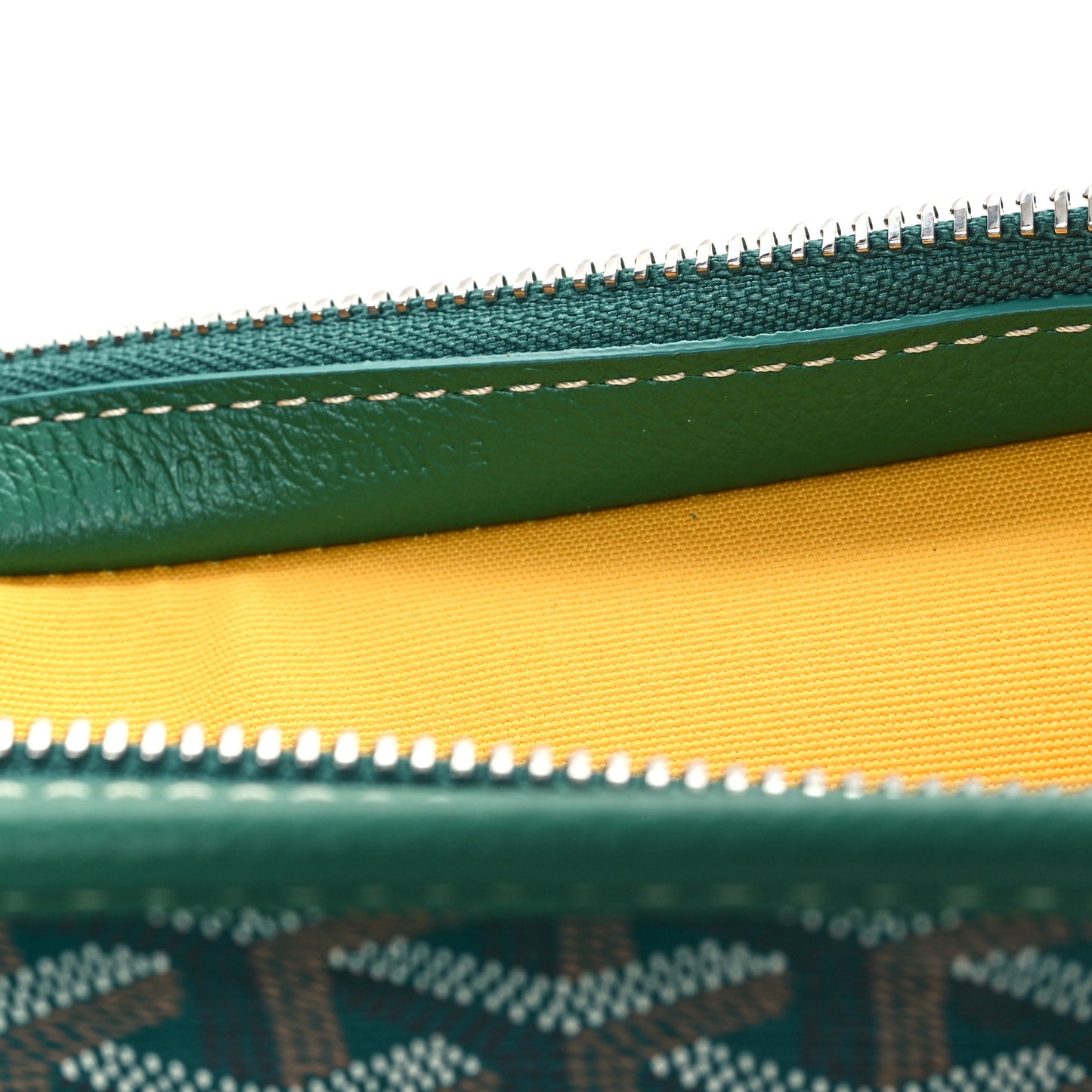 Goyardine Jouvence Toiletry Pouch Green