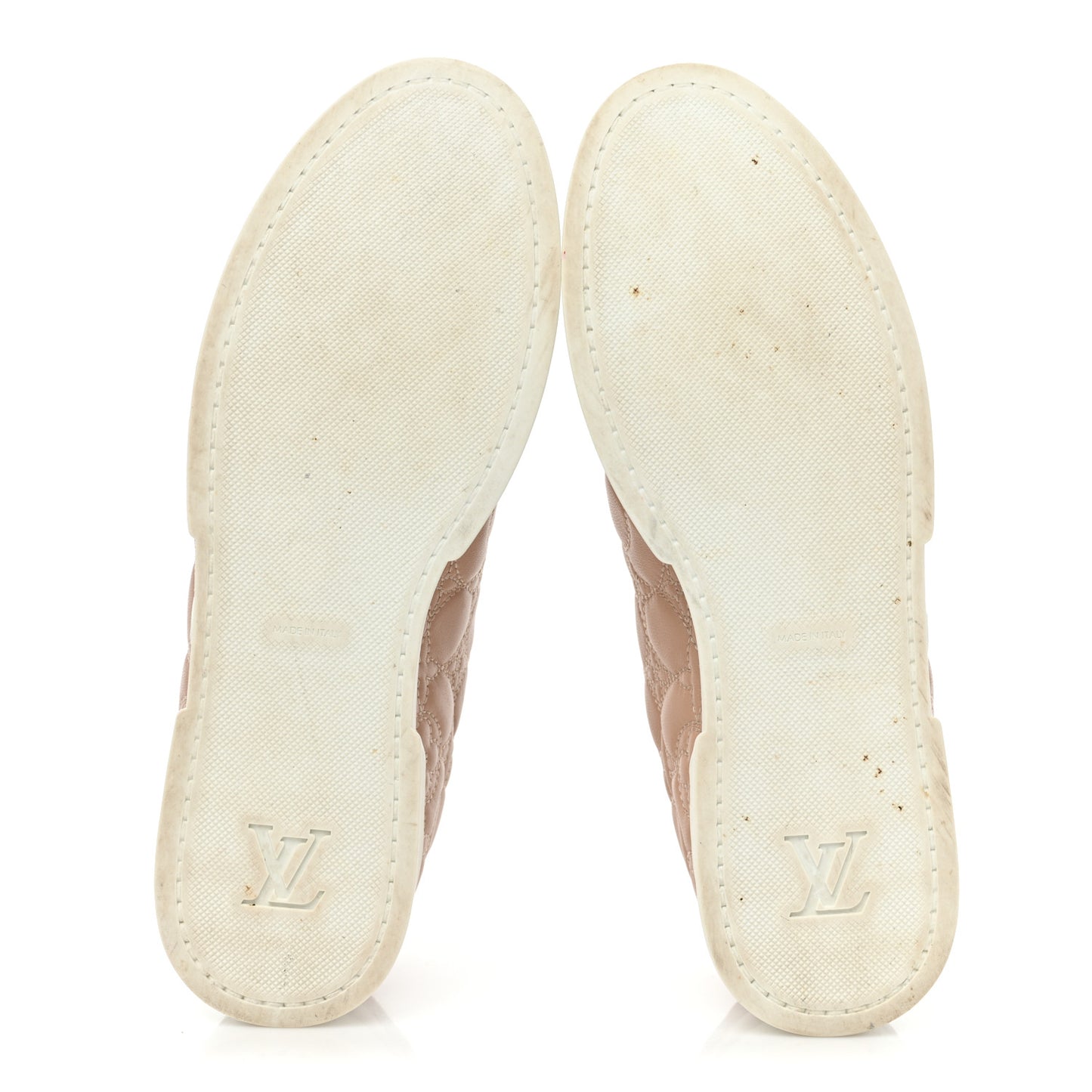Calfskin Monogram Stellar Sneakers 37.5 Blush