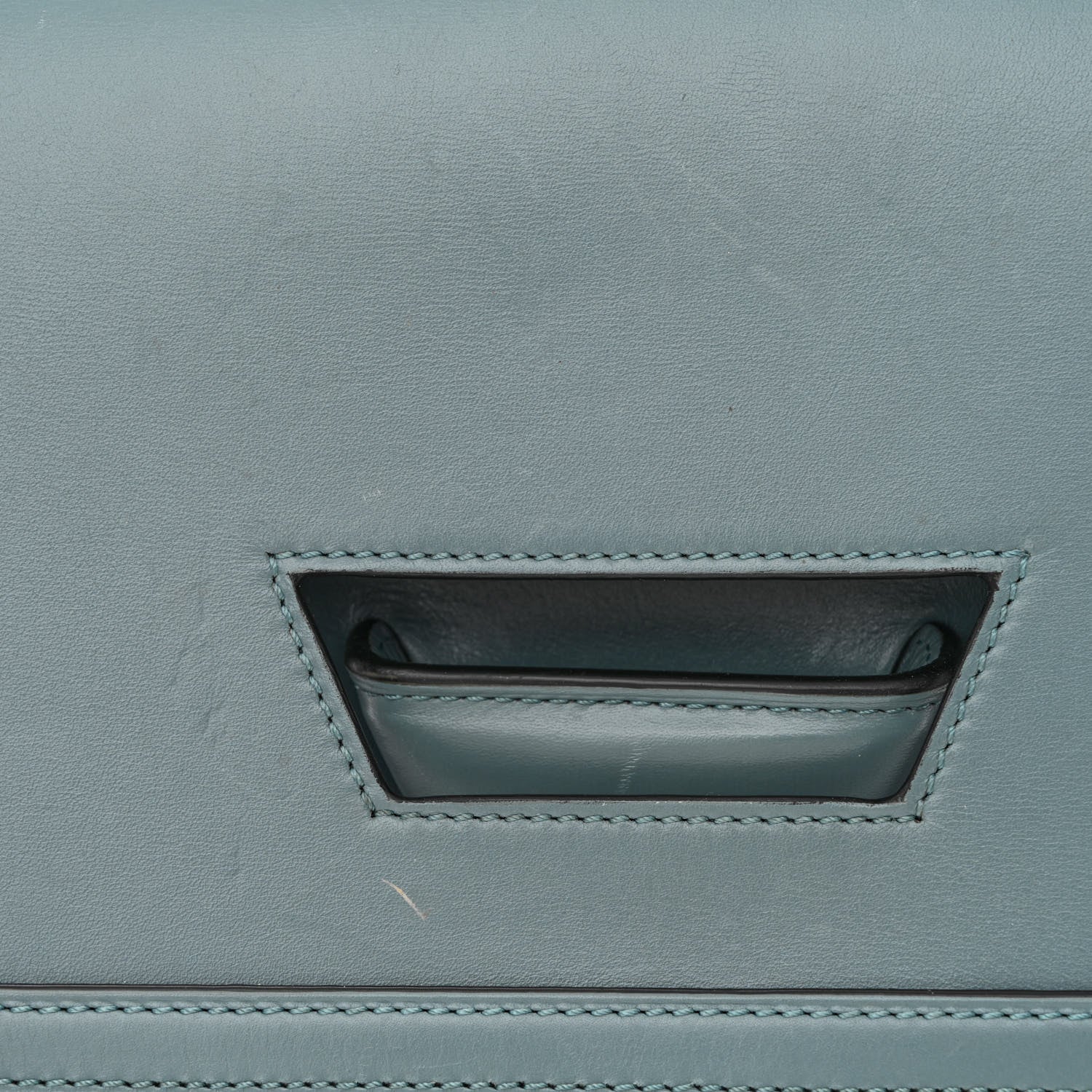 Loewe Calfskin Small Barcelona Shoulder Bag Stone Blue 15 of 15