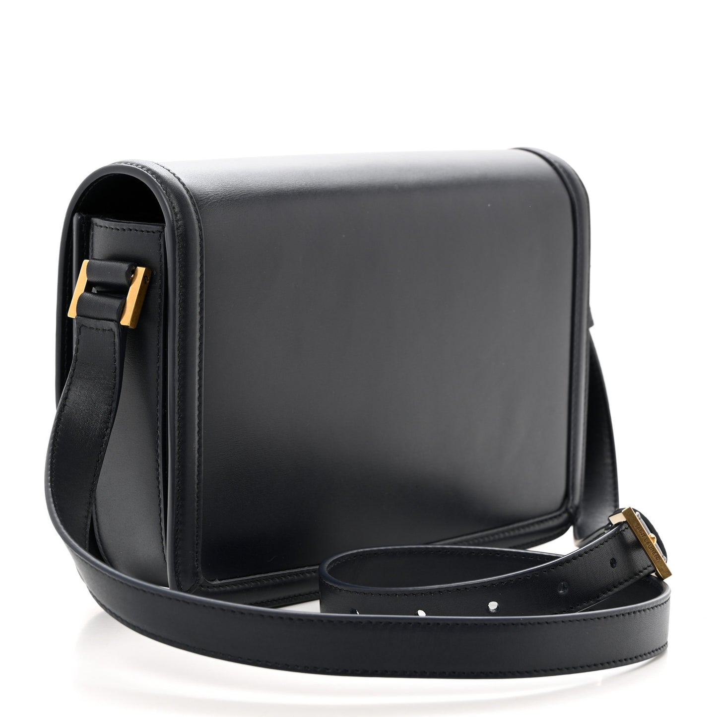 Box Calfskin Monogram Medium Solferino Satchel Deep Marine