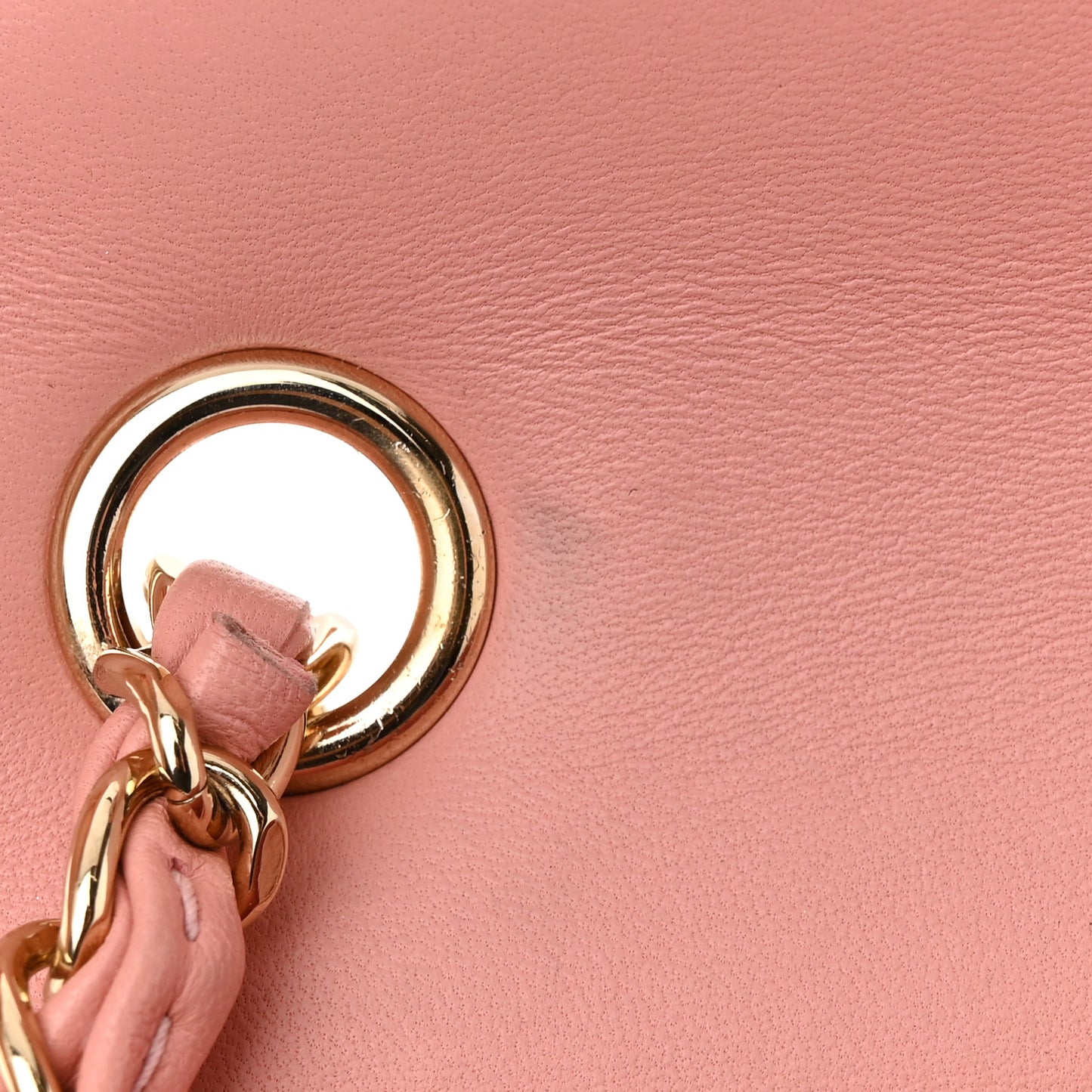 Tweed Quilted Mini Rectangular Flap Light Blue Pink Gold White