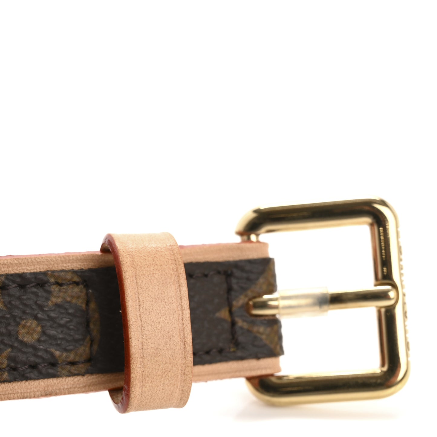 Monogram Baxter Dog Collar PM