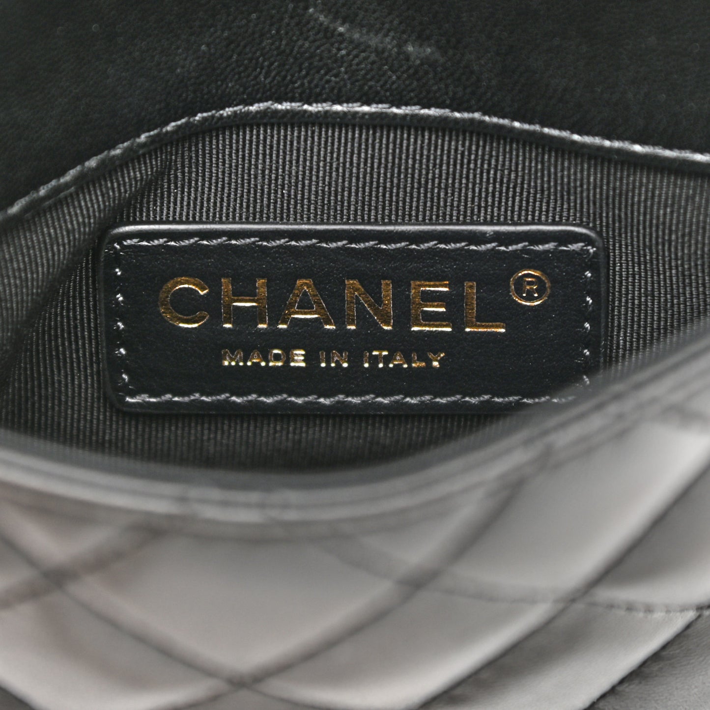 Lambskin Quilted Side Packs White Black