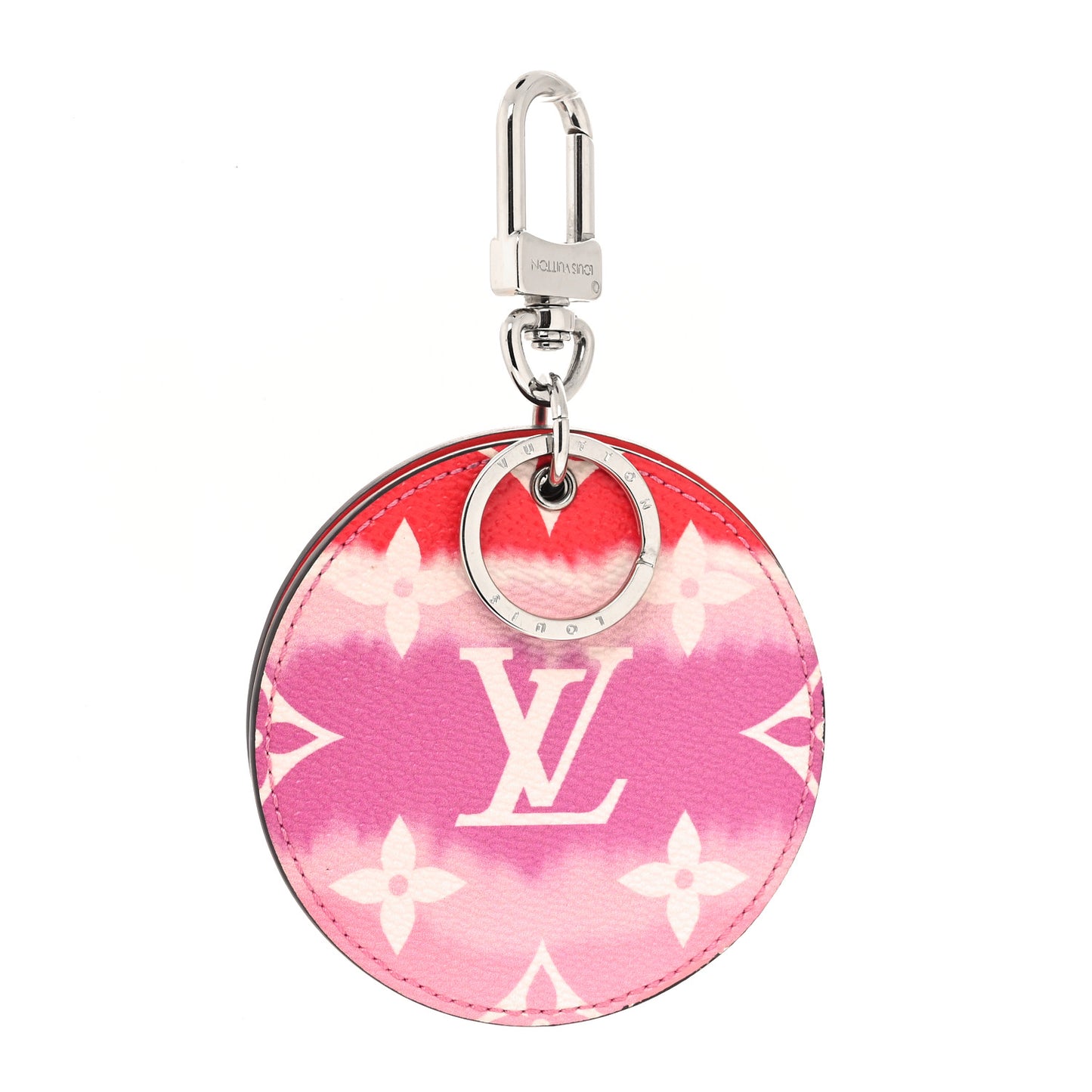 Monogram Escale Bag Charm Key Holder Rouge