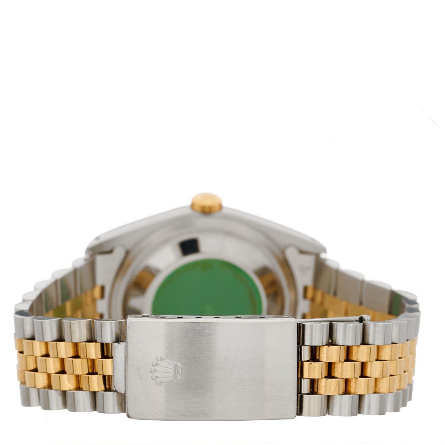 Stainless Steel 18K Yellow Gold 36mm Oyster Perpetual Datejust Watch Champagne Jubilee 16233