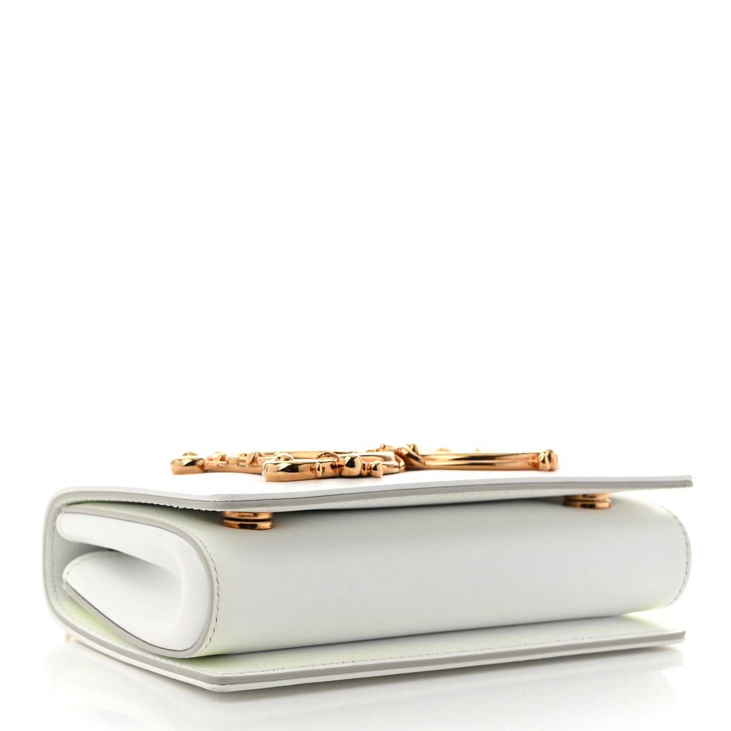 Nappa DG Girls Phone Shoulder Bag White
