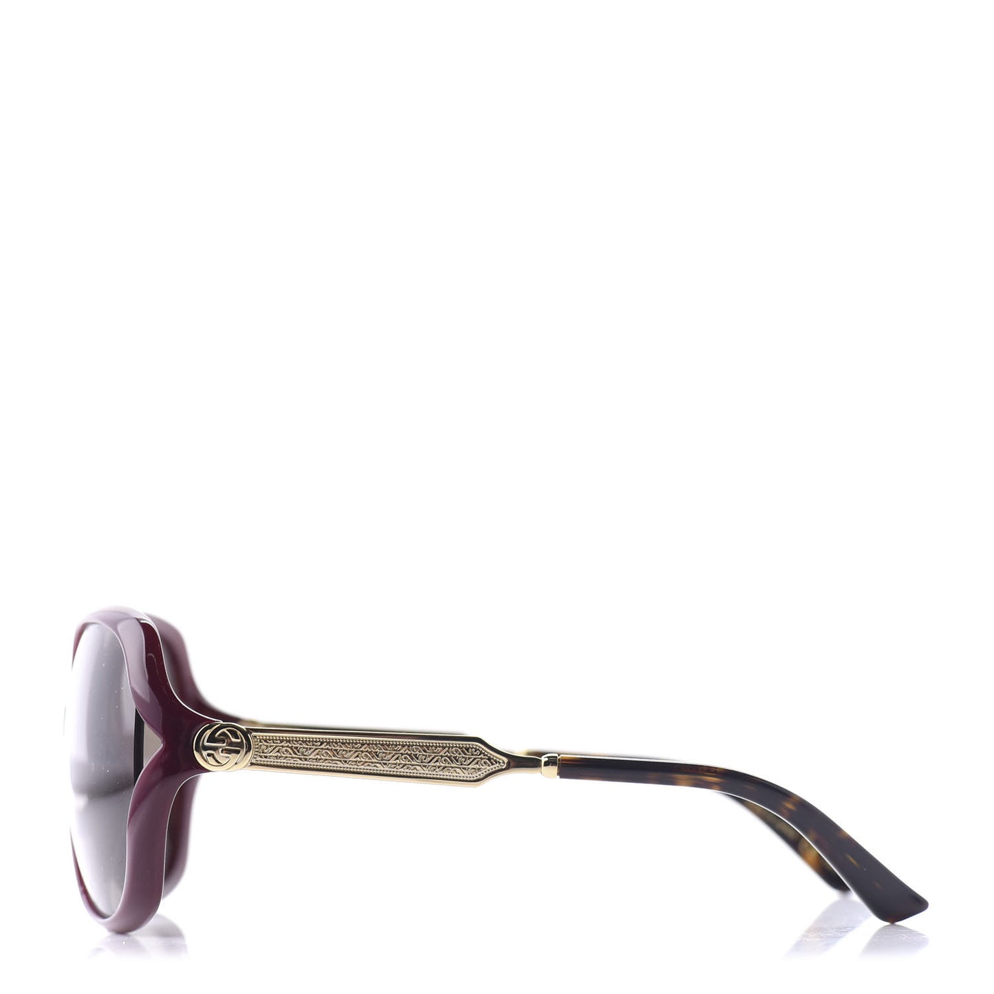 Acetate Oversized Butterfly Sunglasses GG 0076S Purple
