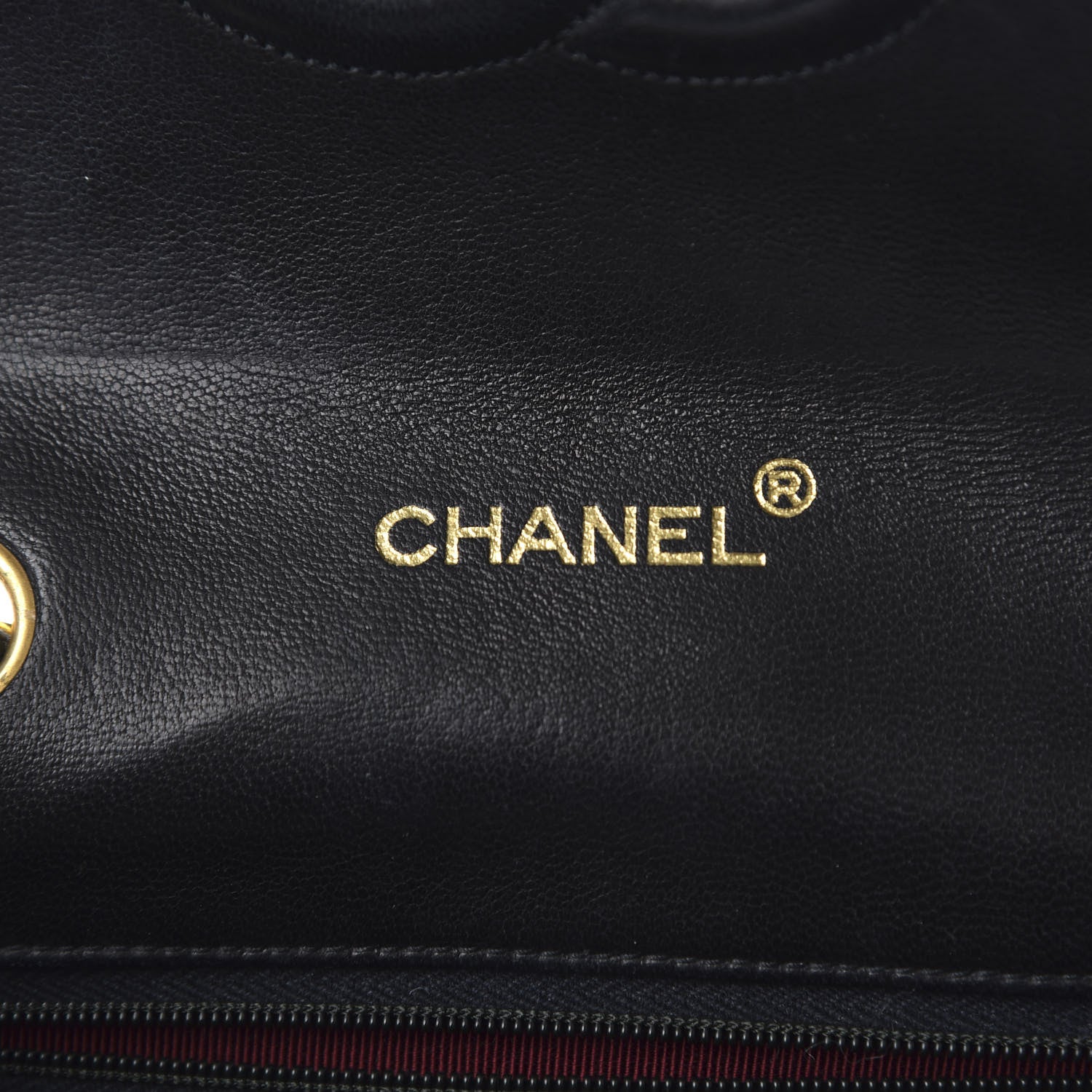 Chanel Lambskin Ribbon Quilted Small Single Flap Black 8 of 10