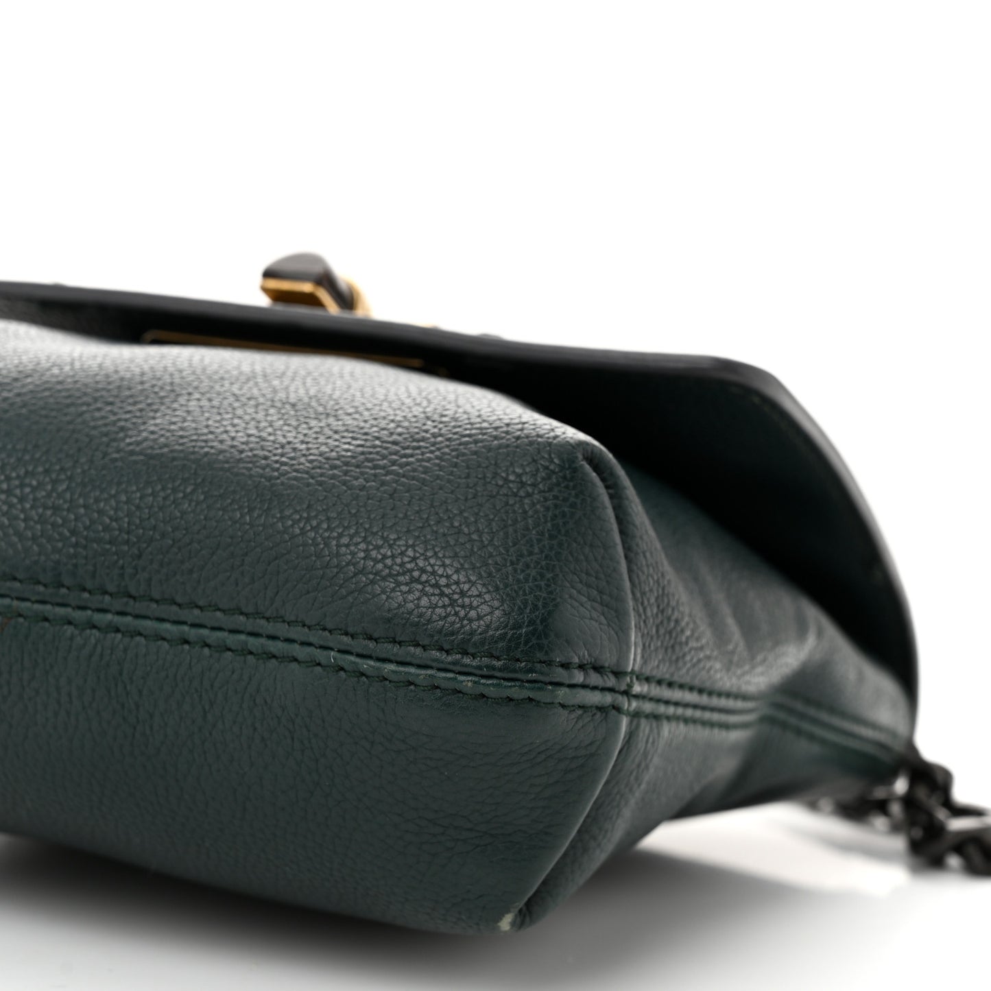 Calfskin Mini Happy Edgy Crossbody Green