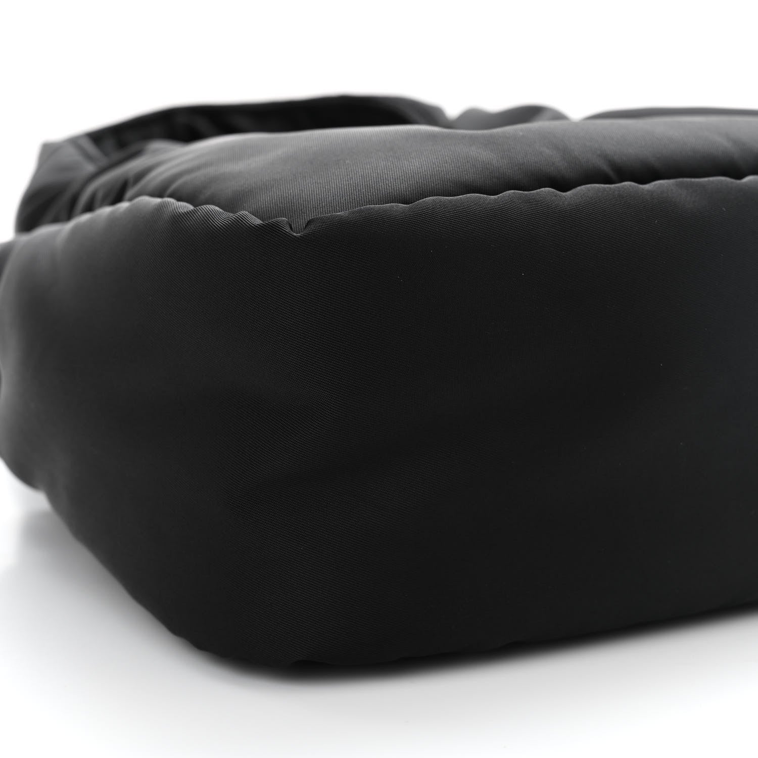 Prada Re-Nylon Soft Padded Small Double Handled Shoulder Bag Black 8 of 10