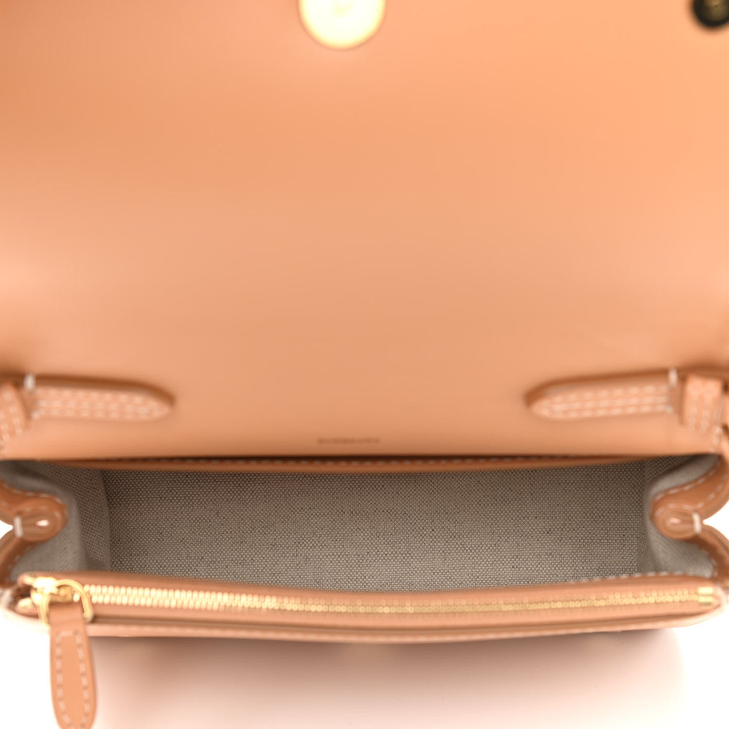 Smooth Calfskin Hackberry Crossbody Bag Warm Sand