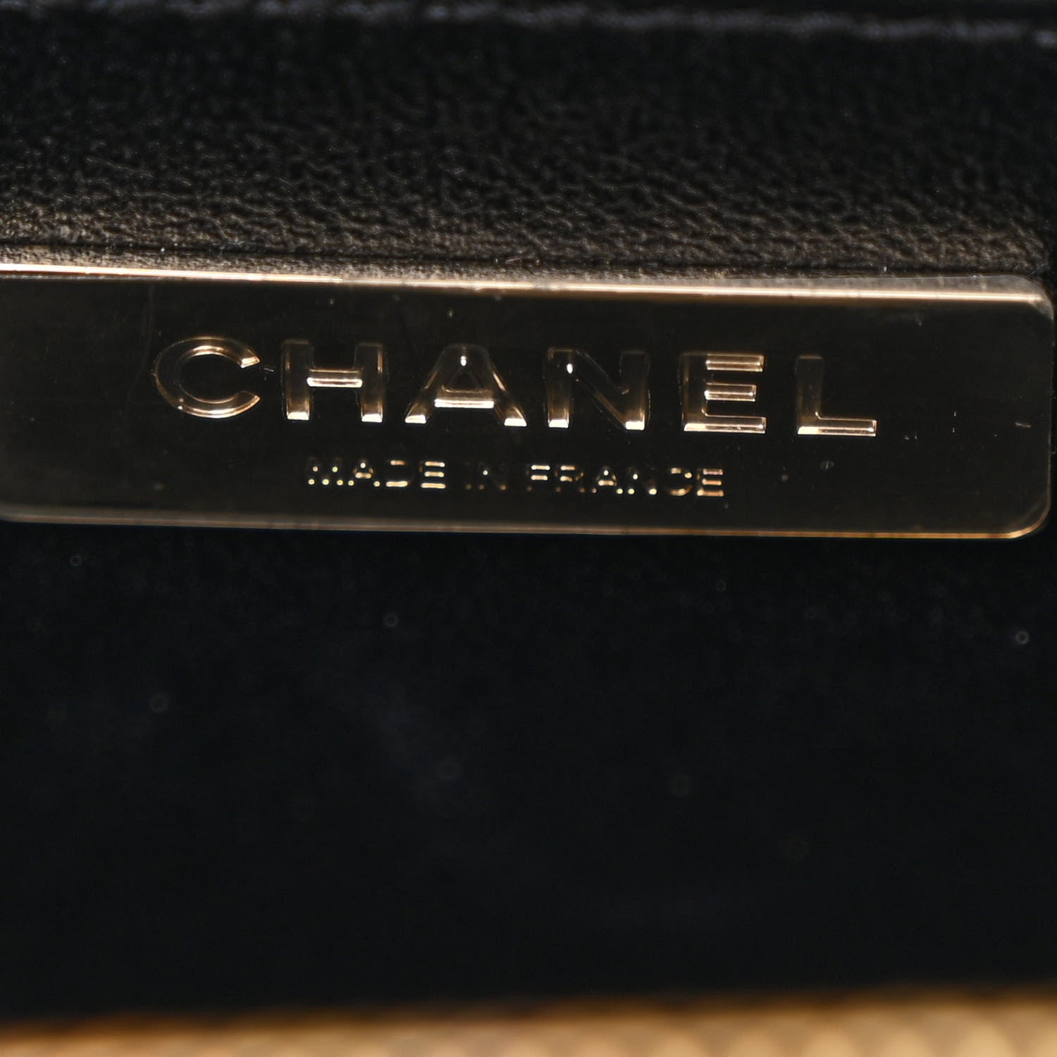 Chanel Calfskin Quilted Studded Square Vanity Case Black 6 of 11