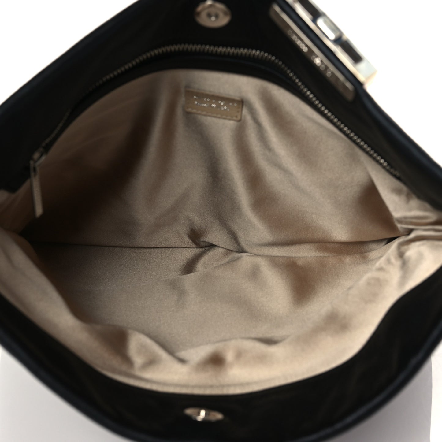 Calfskin Chandra Clutch Black