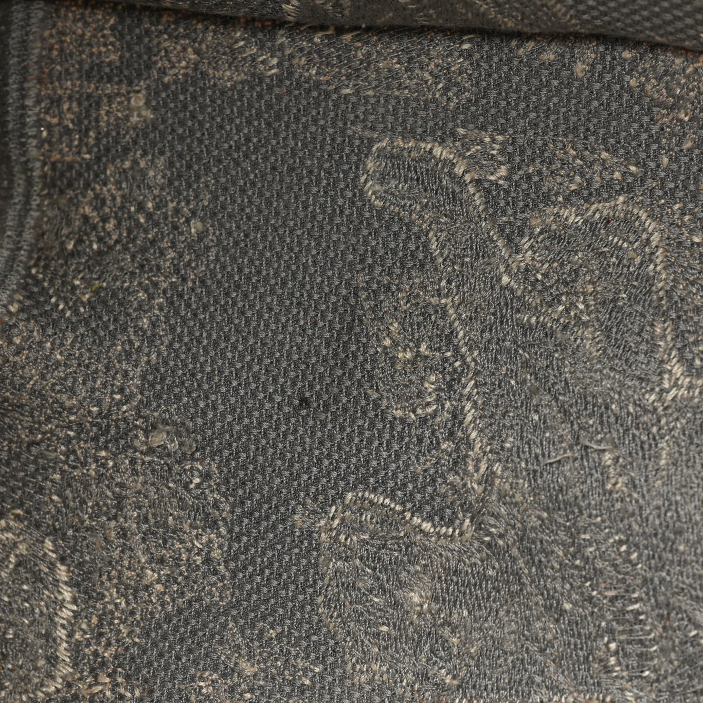Canvas Embroidered Medium Dioriviera Toile De Jouy Reverse Book Tote Gray