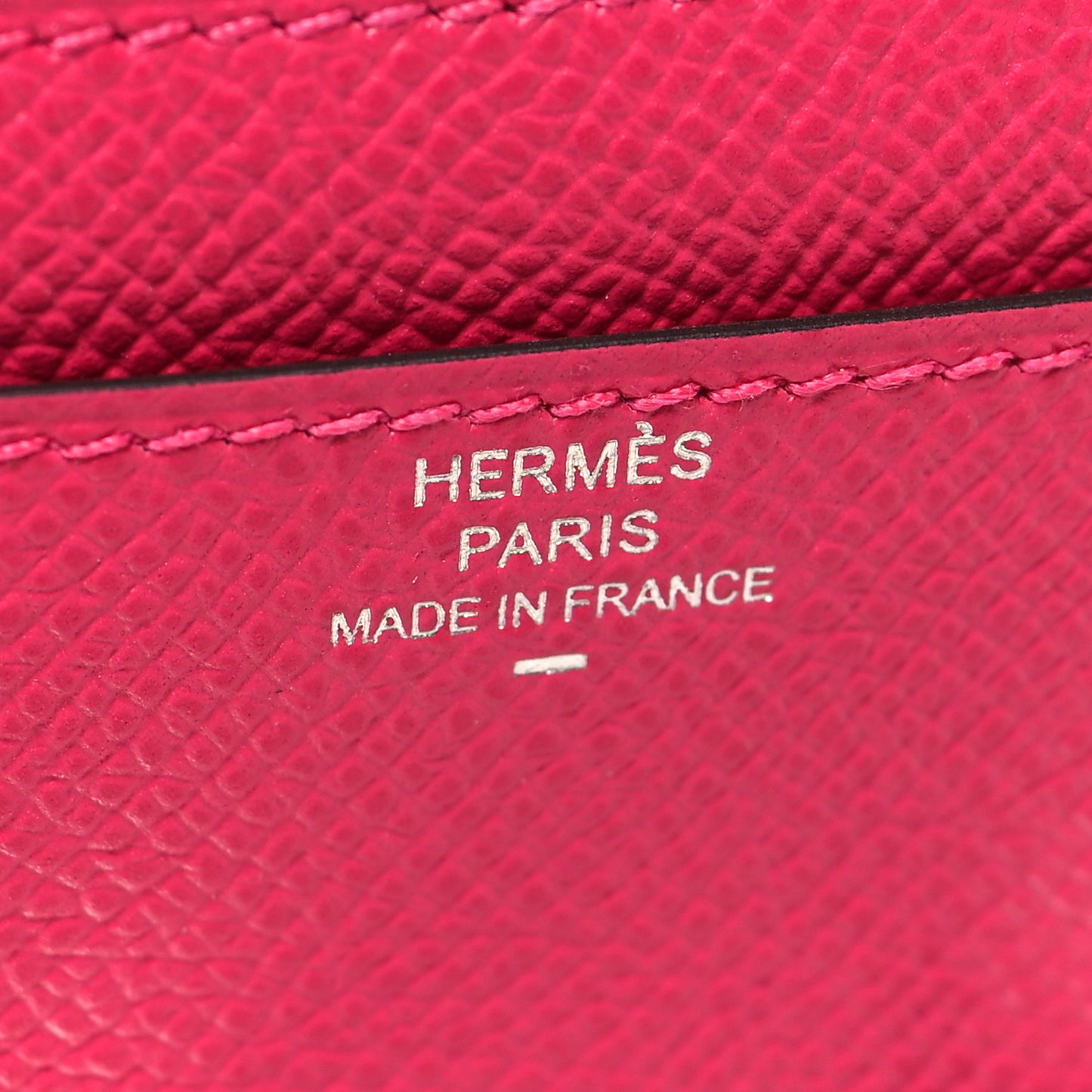 Epsom Lizard Constance Wallet To Go Rose Mexico