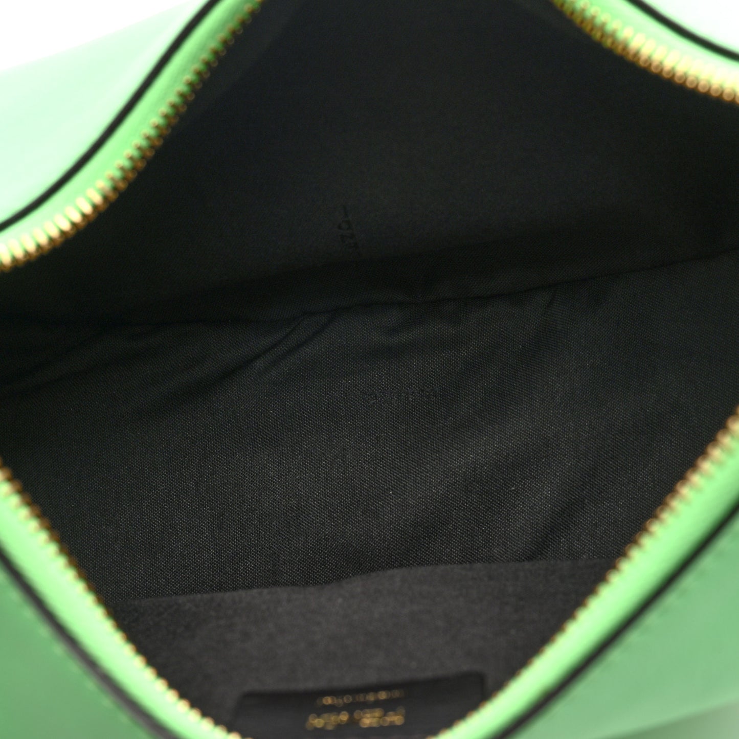 Vitello Grace Matte Small Fendigraphy Hobo Bag Edamame