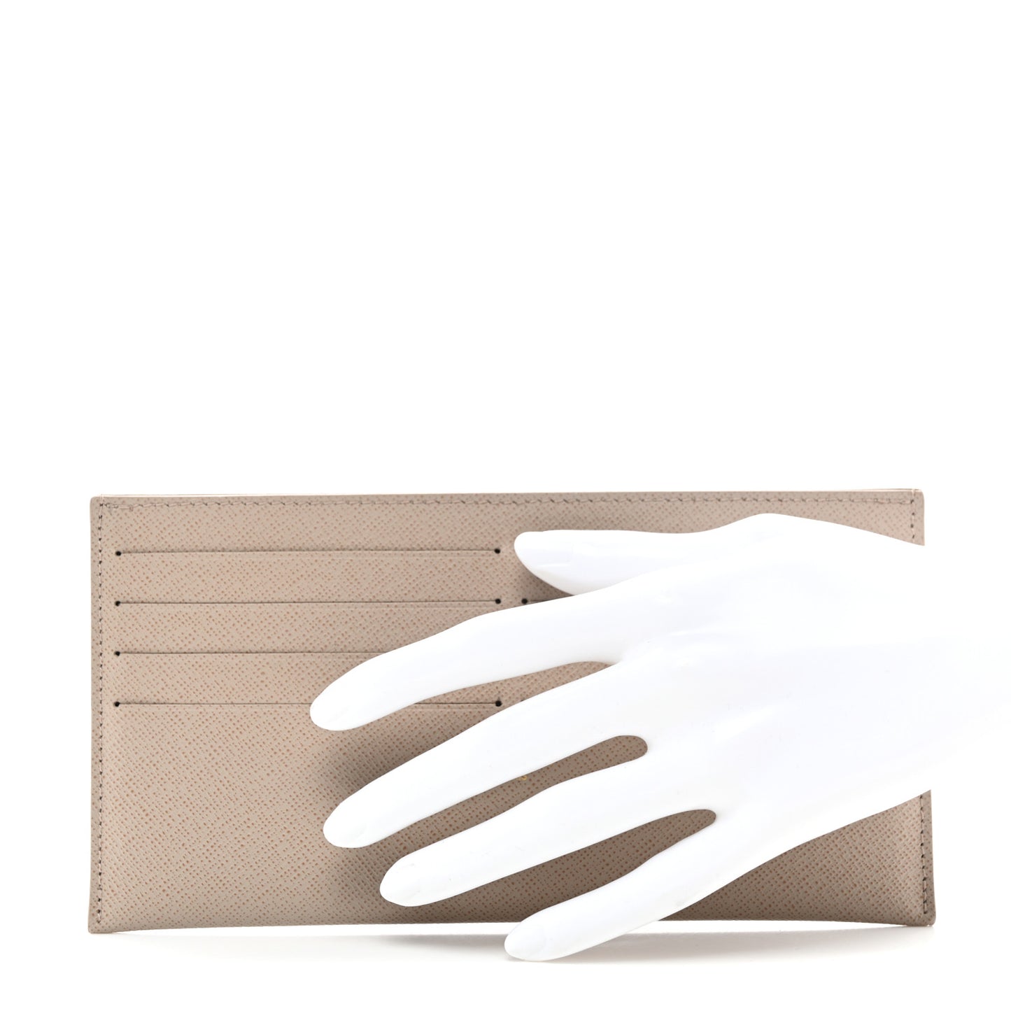 Calfskin Felicie Chain Wallet Card Holder Insert Galet