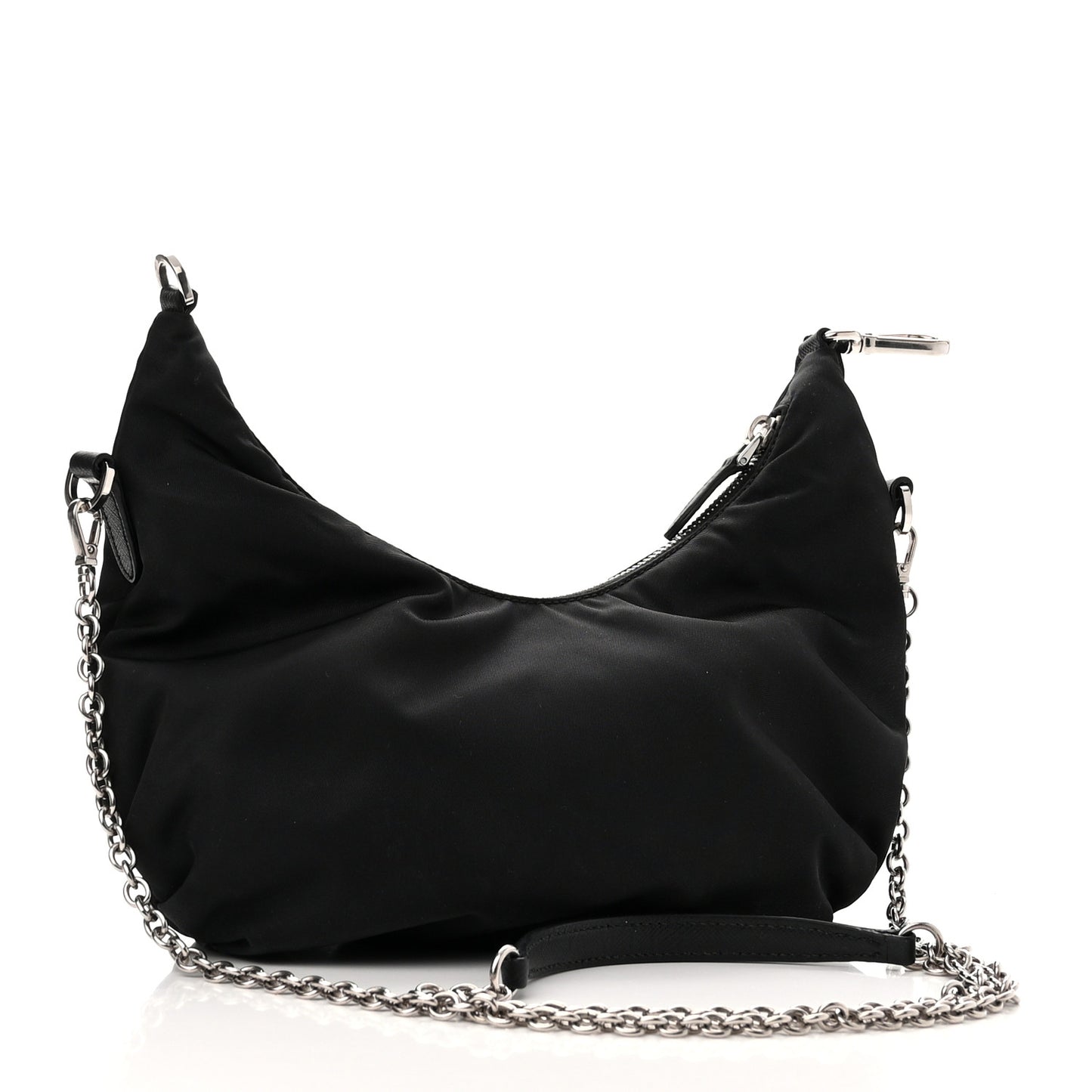 Tessuto Nylon Saffiano Re-Edition 2006 Shoulder Bag Black